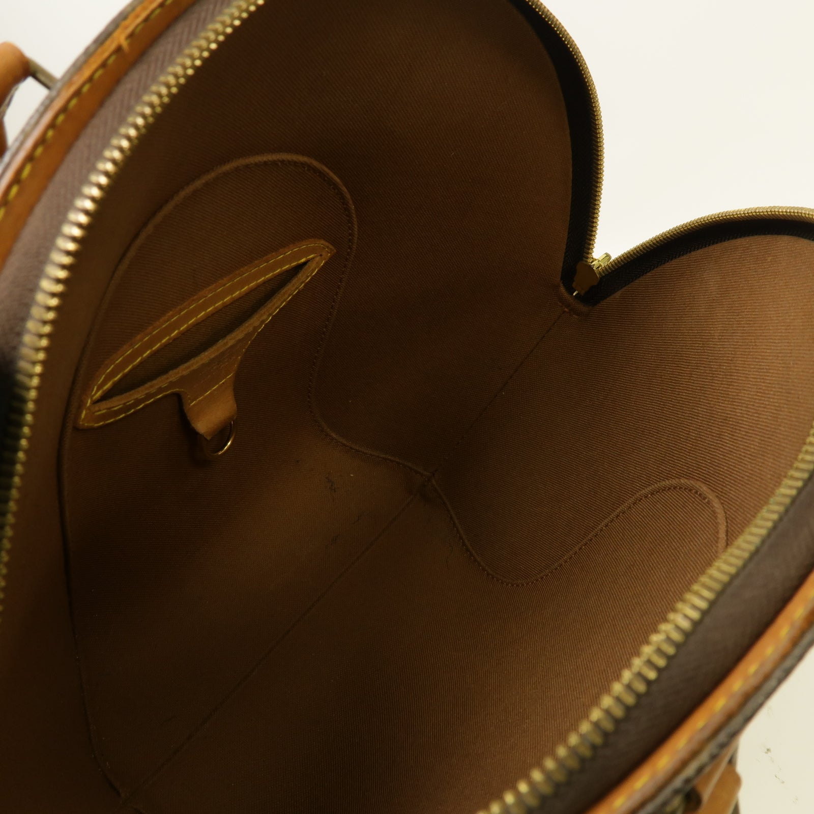 LOUIS VUITTON Monogram Ellipse PM金扣手挽袋啡色