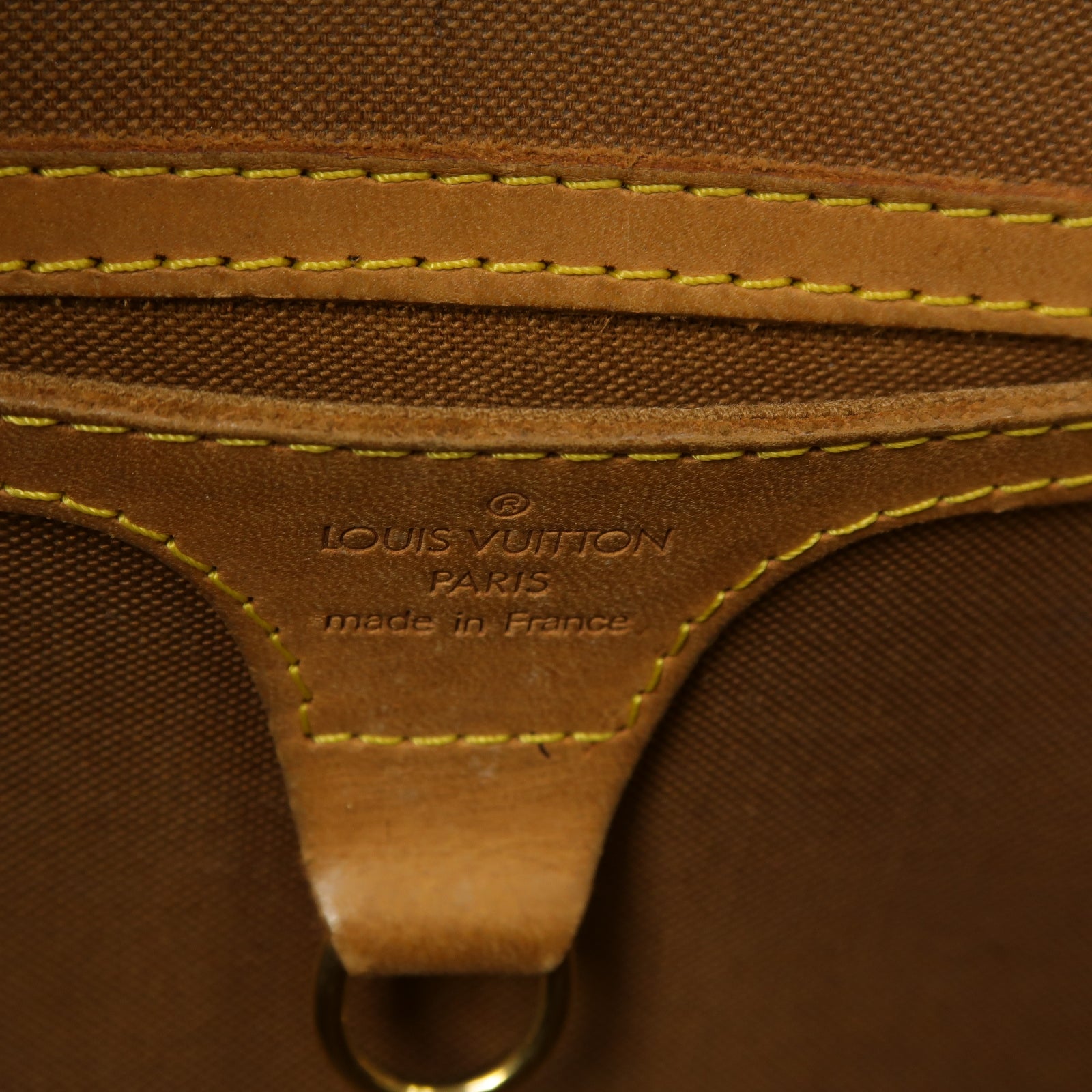 LOUIS VUITTON Monogram Ellipse PM金扣手挽袋啡色