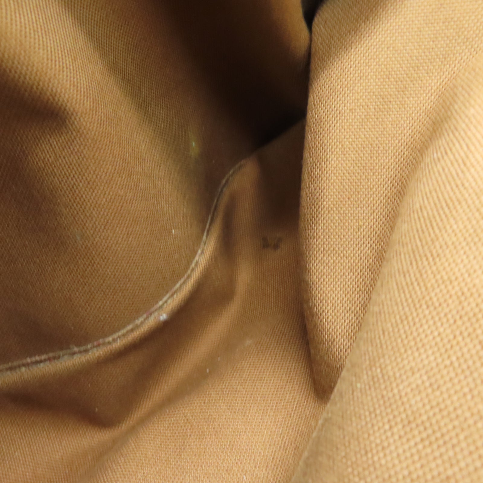 LOUIS VUITTON Monogram Totally MM金扣手挽袋棕色