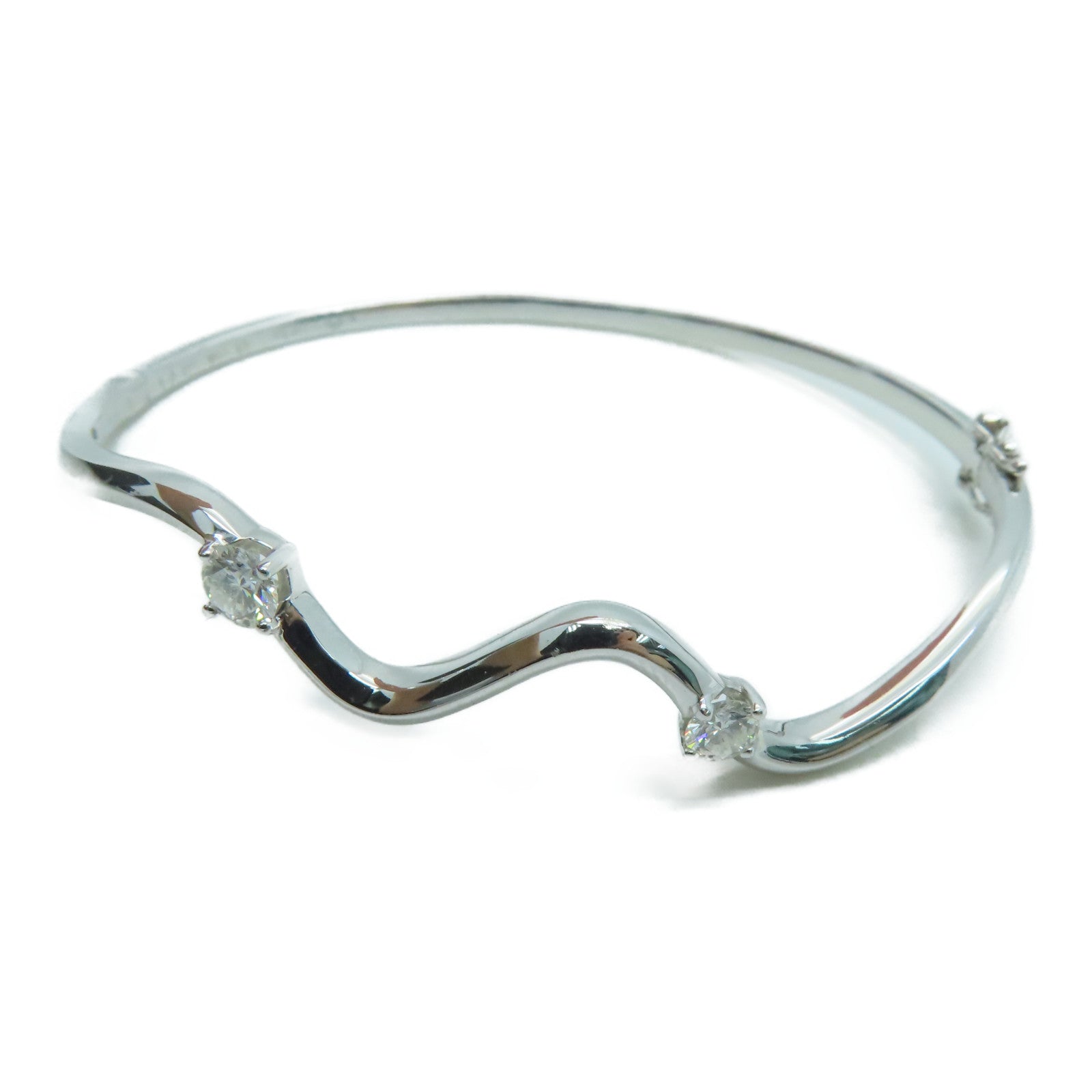 JEWELRY 【激減優惠】18K白金0.16ct 0.24ct鑽石手鐲