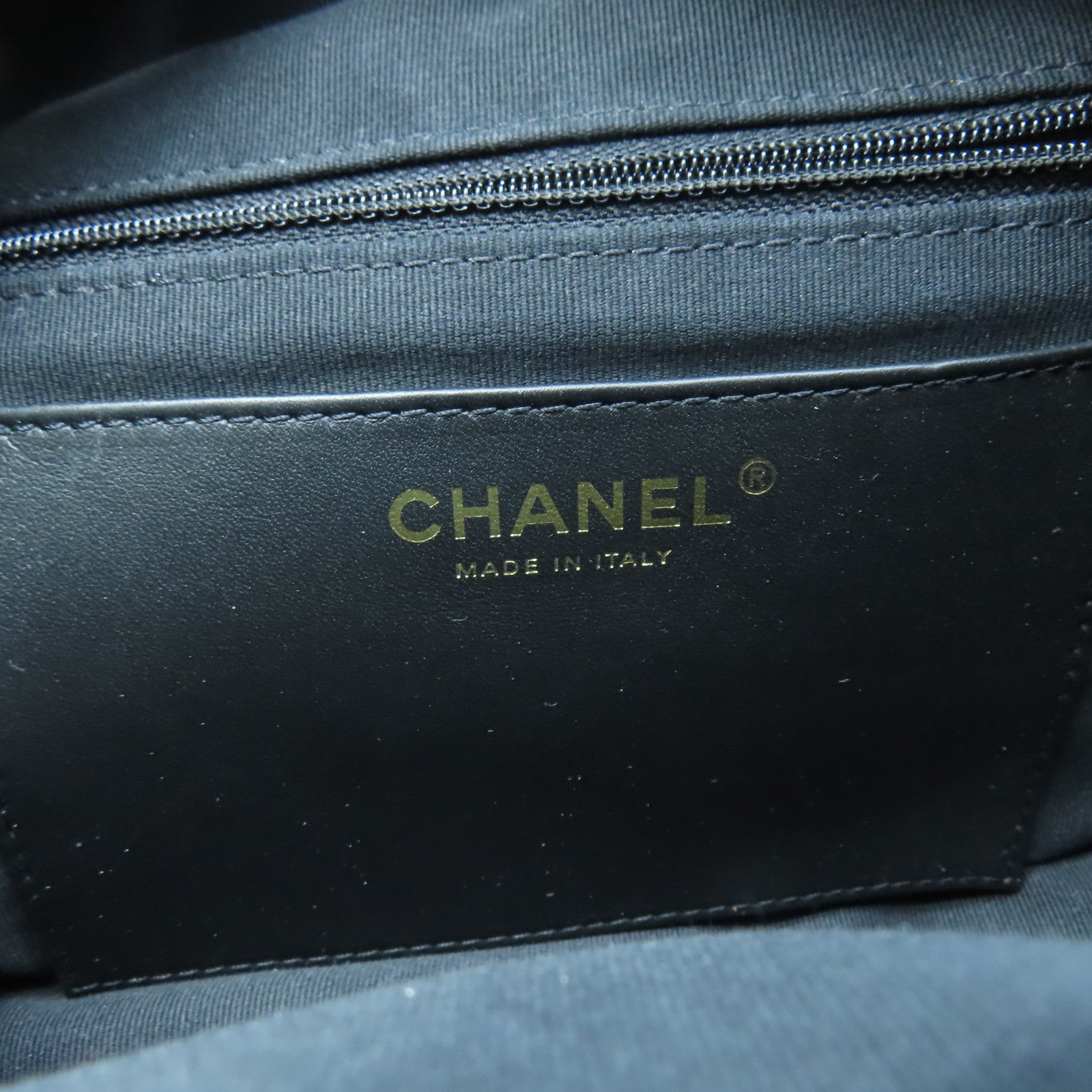 CHANEL rhombic cowhide leather Chain Shoulder gold buckle shoulder bag black