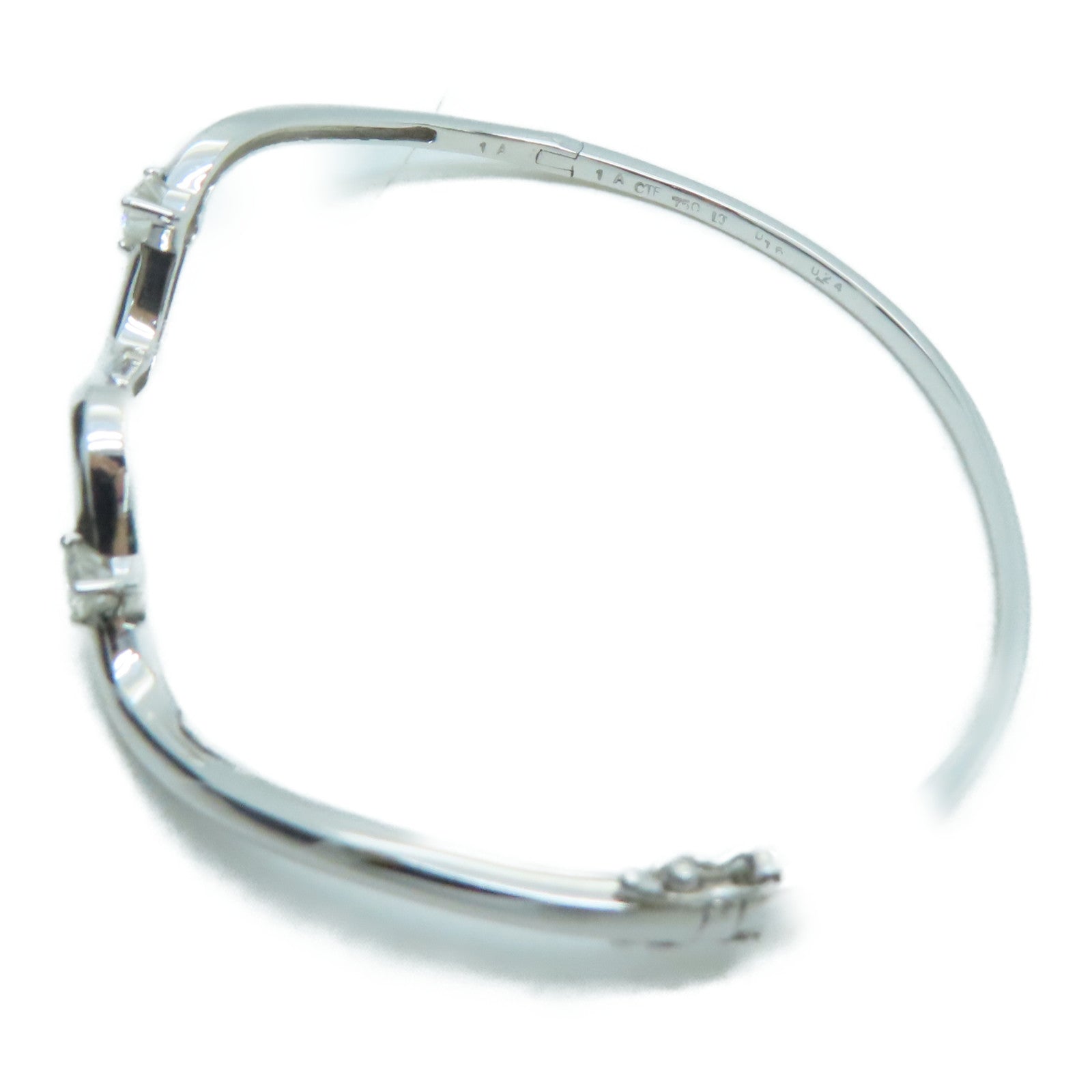 JEWELRY 【激減優惠】18K白金0.16ct 0.24ct鑽石手鐲