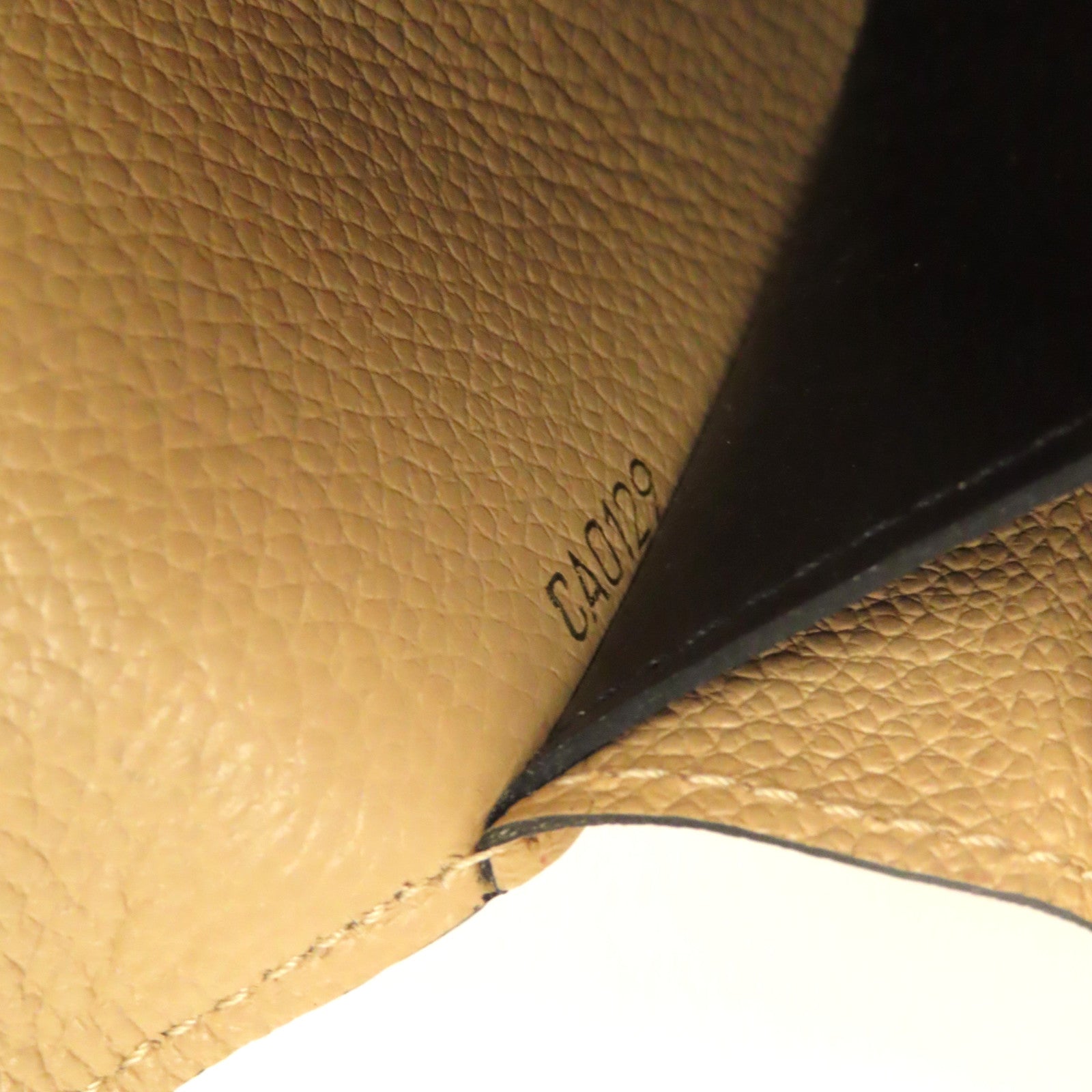 LOUIS VUITTON Monogram Empreinte Emilie Wallet金扣長錢包黑色