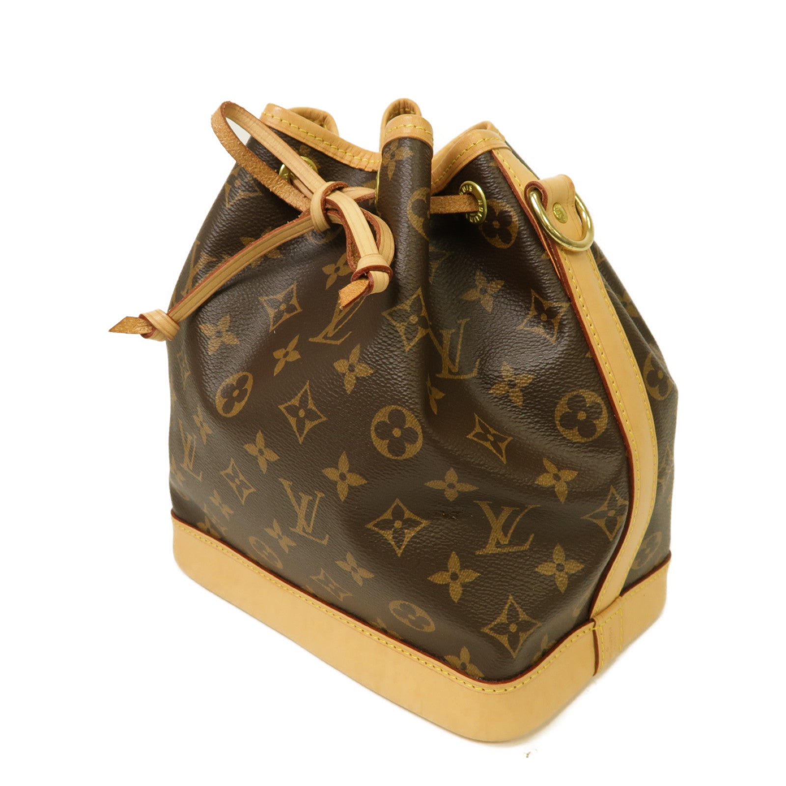 LOUIS VUITTON Monogram Noe BB金扣肩背袋啡色