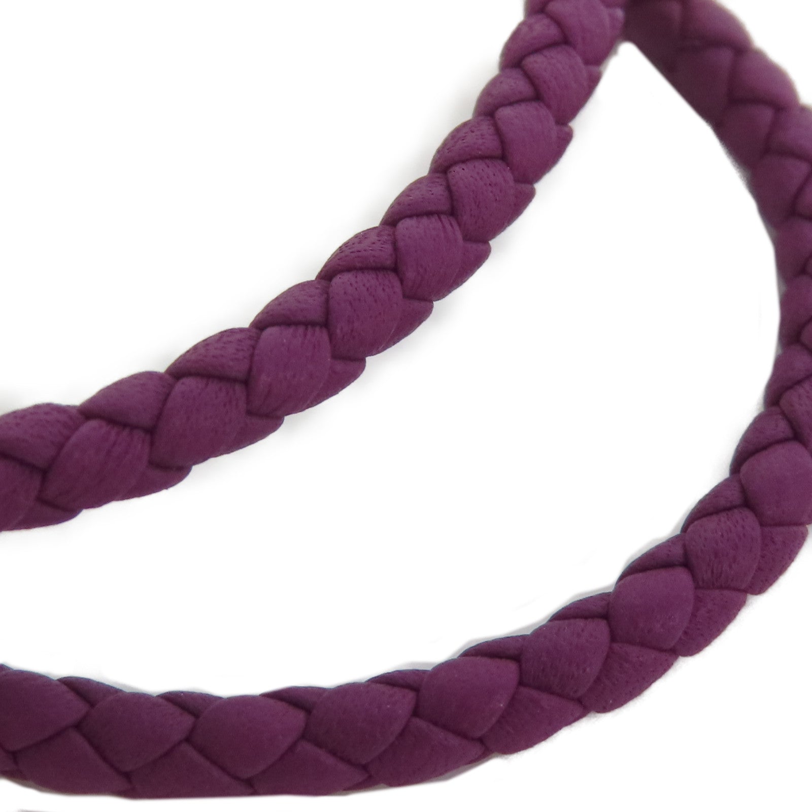 HERMES Swift皮革Roulis double Tour Bracelet金扣手鐲海葵紫色
