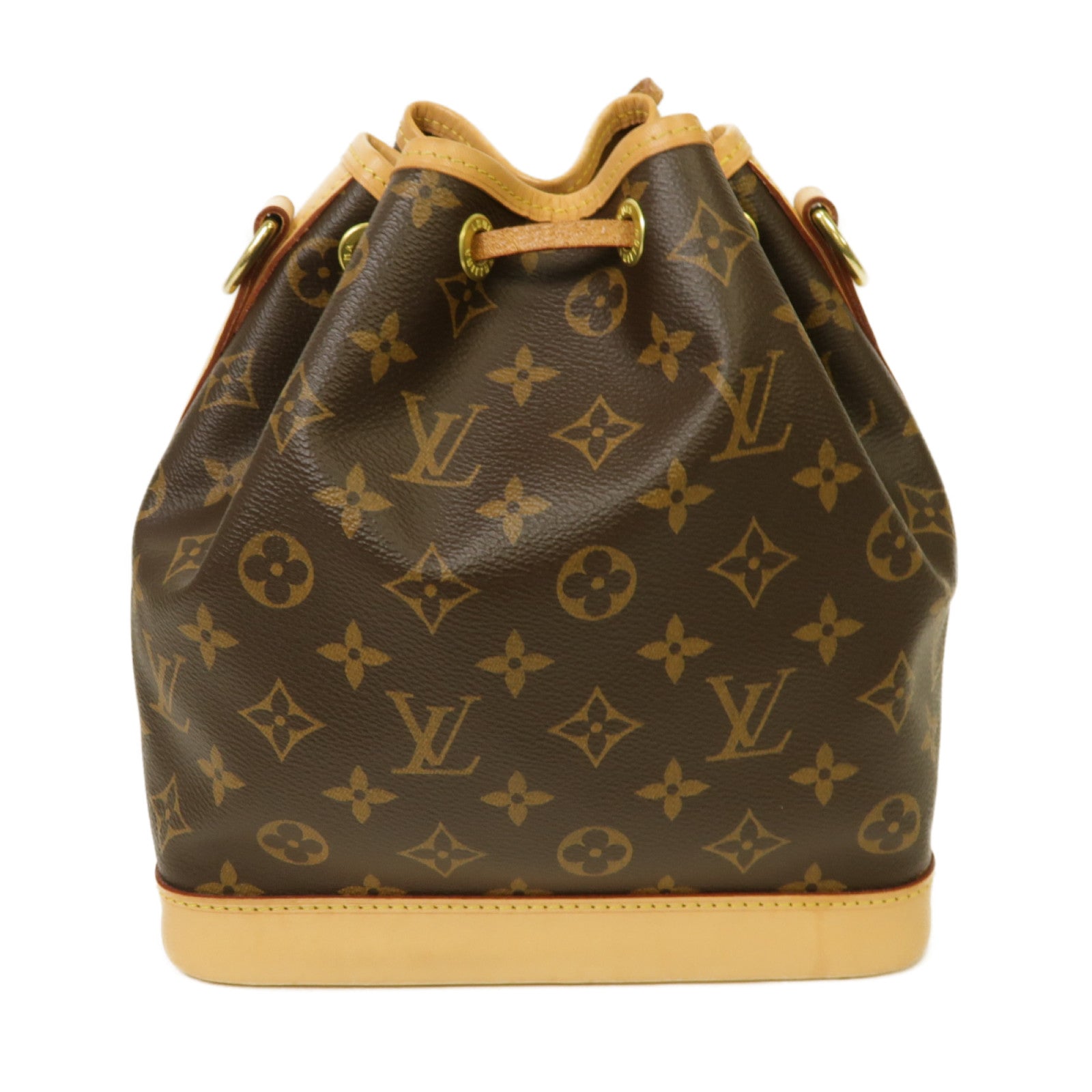 LOUIS VUITTON Monogram Noe BB金扣肩背袋啡色