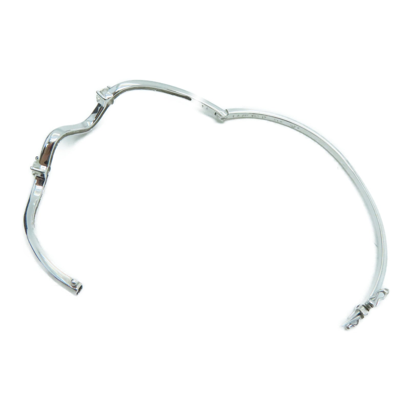 JEWELRY 【激減優惠】18K白金0.16ct 0.24ct鑽石手鐲