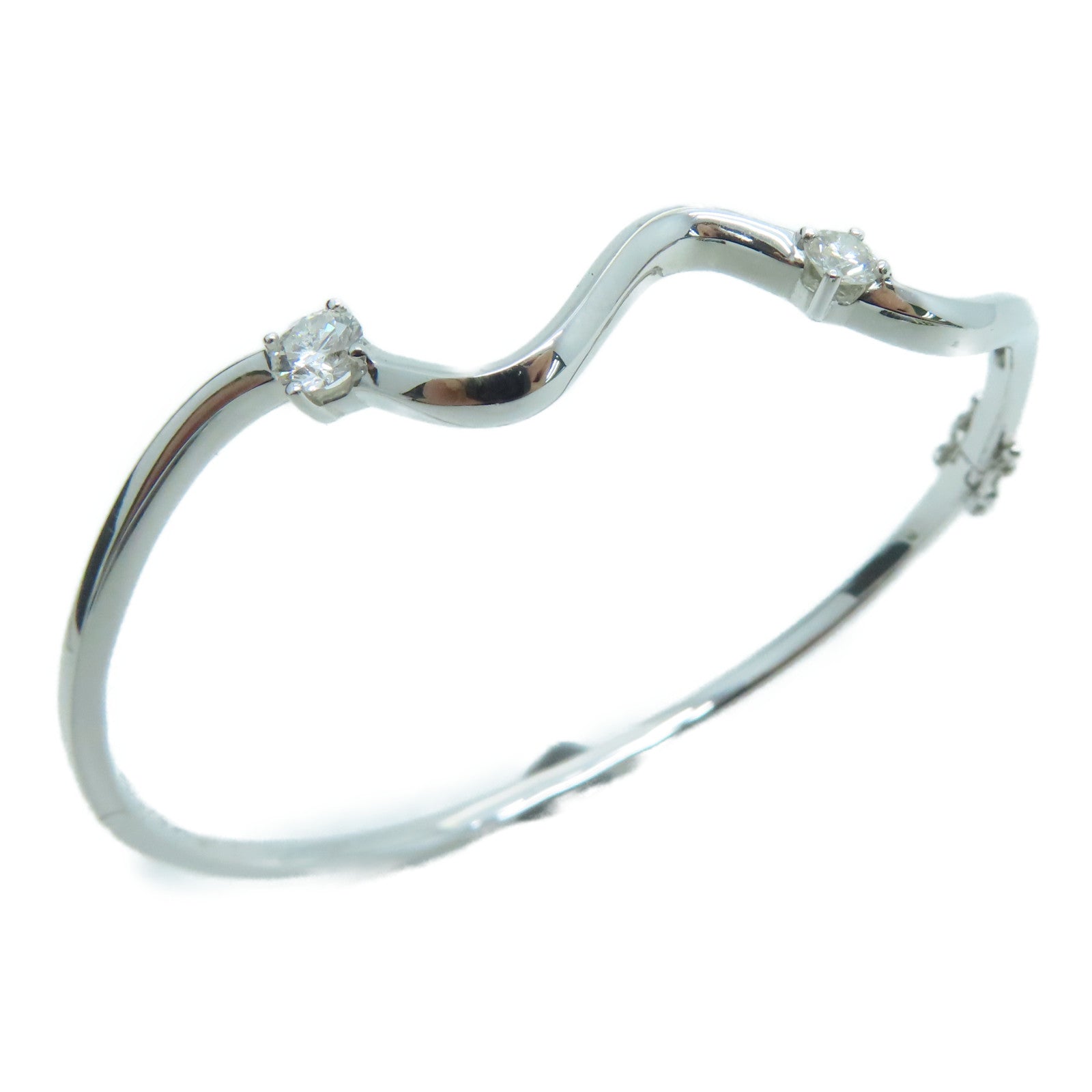 JEWELRY 【激減優惠】18K白金0.16ct 0.24ct鑽石手鐲
