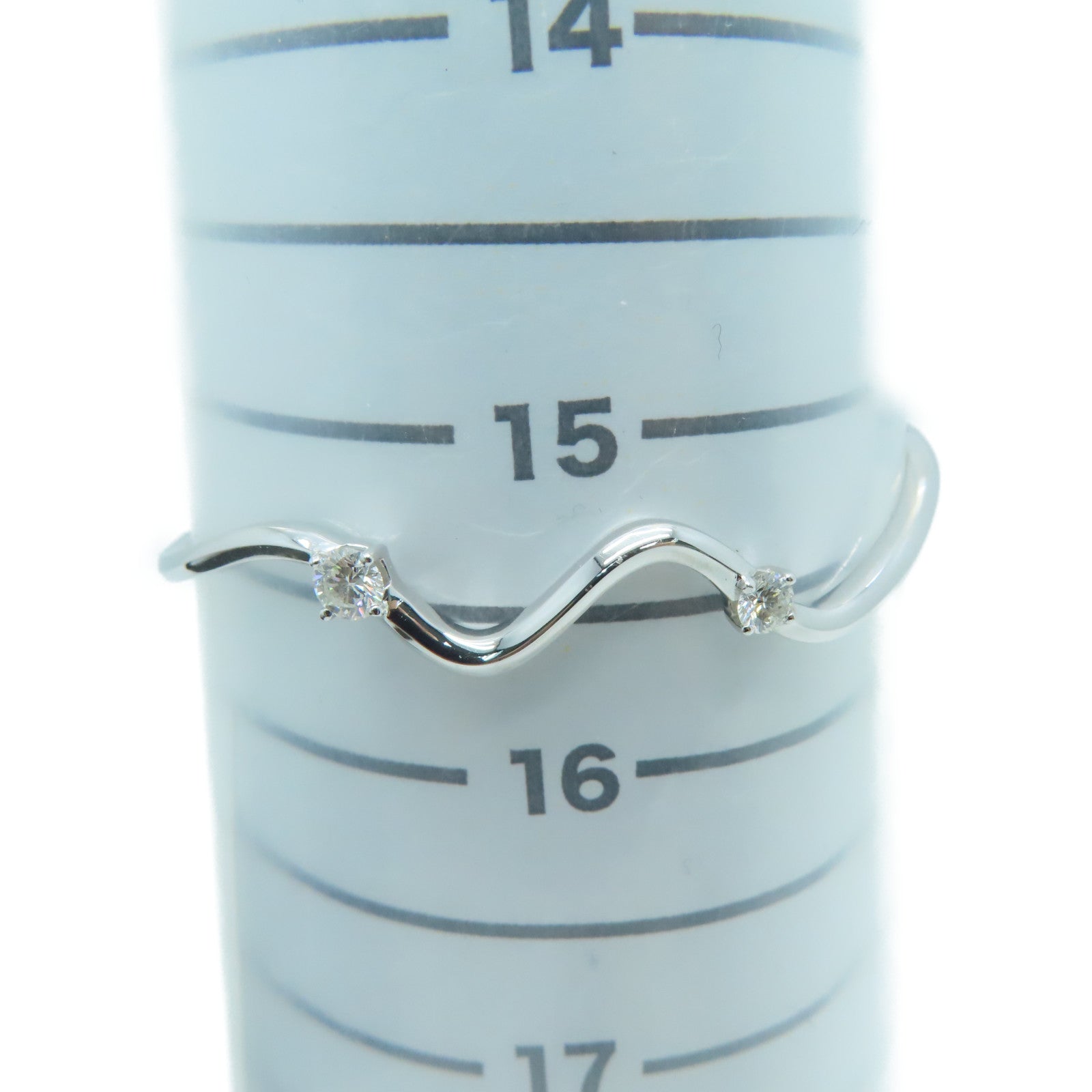 JEWELRY 【激減優惠】18K白金0.16ct 0.24ct鑽石手鐲