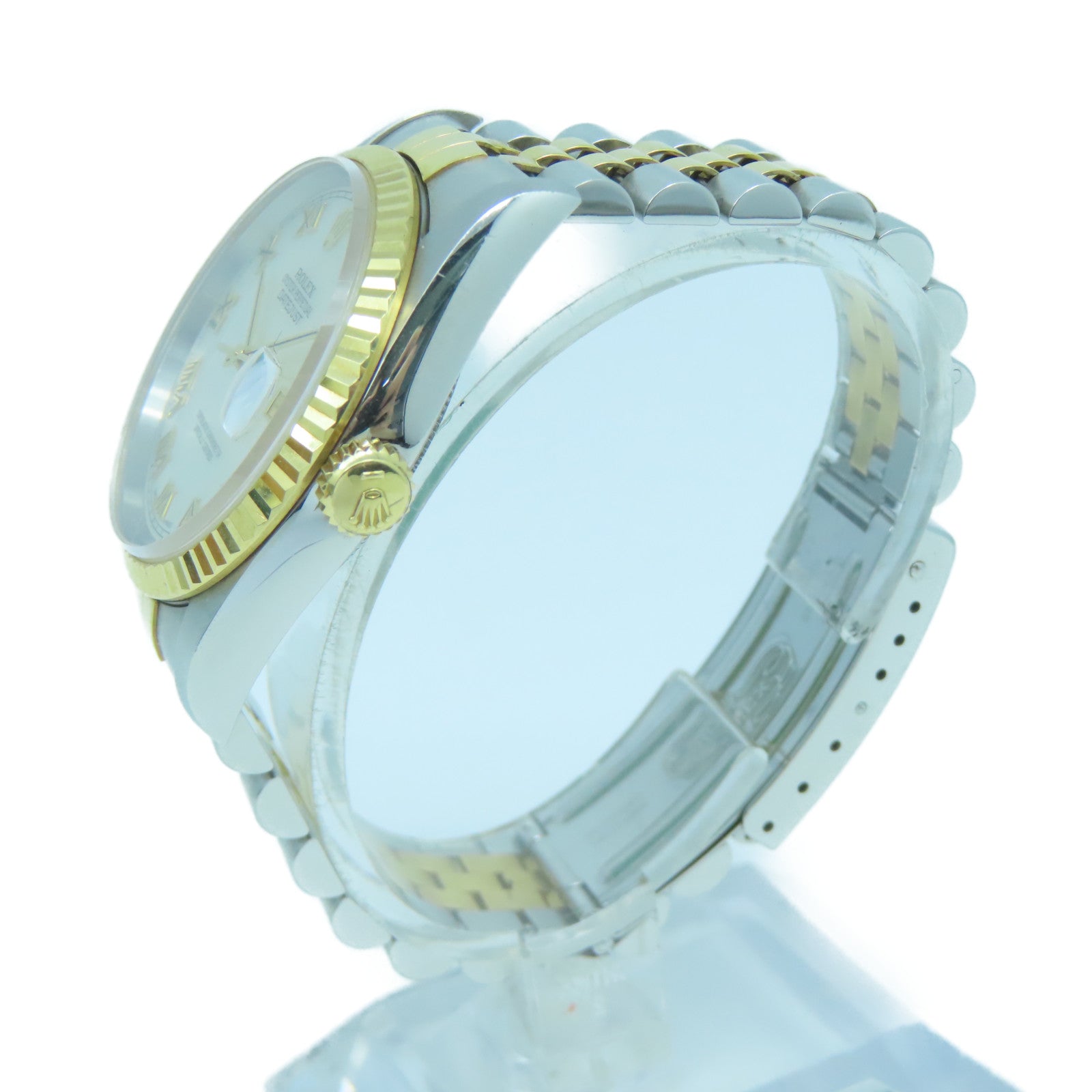 ROLEX 18K黃金/不鏽鋼Datejust手錶#16cm