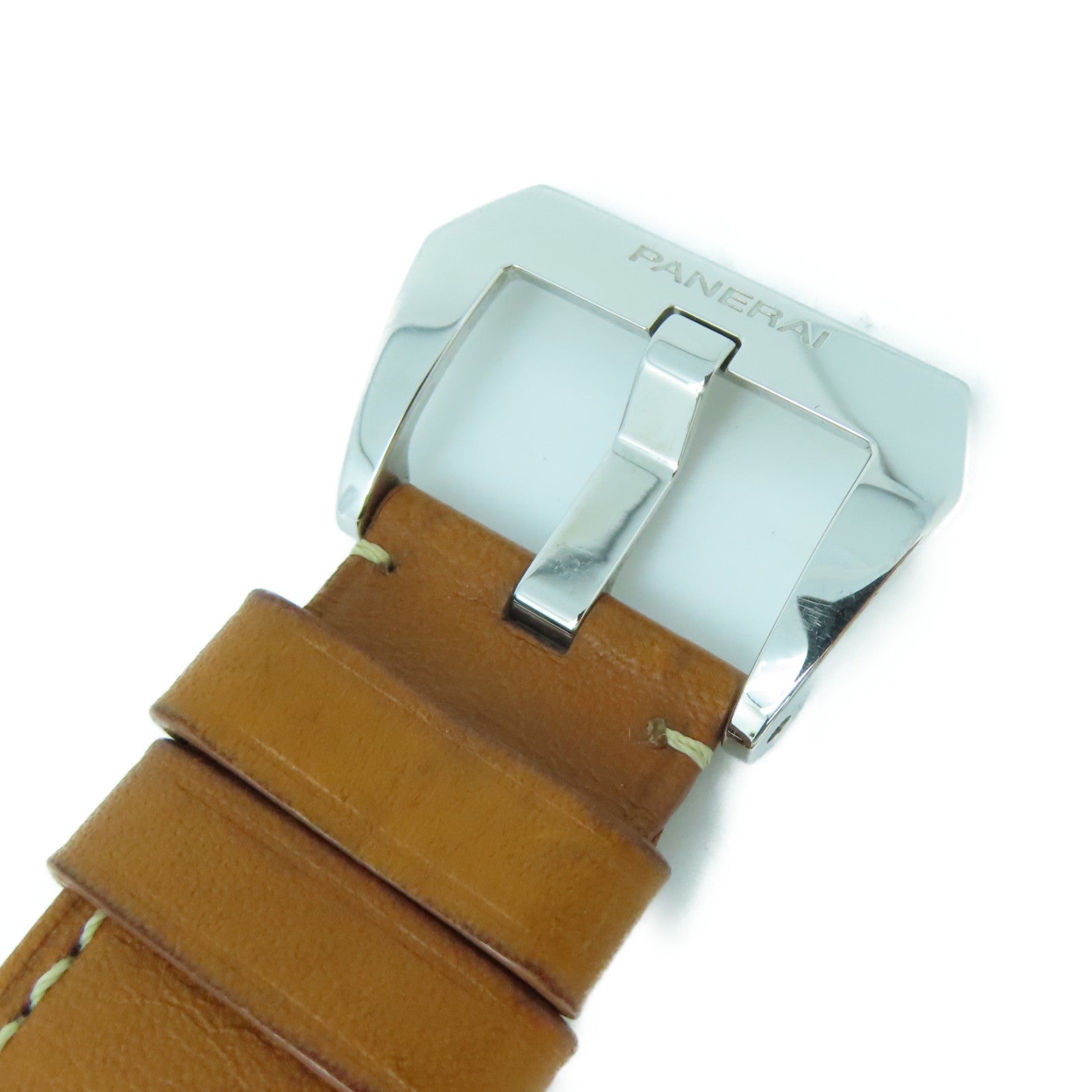 PANERAI Radiomir不鏽鋼/皮革手錶黑色#20cm
