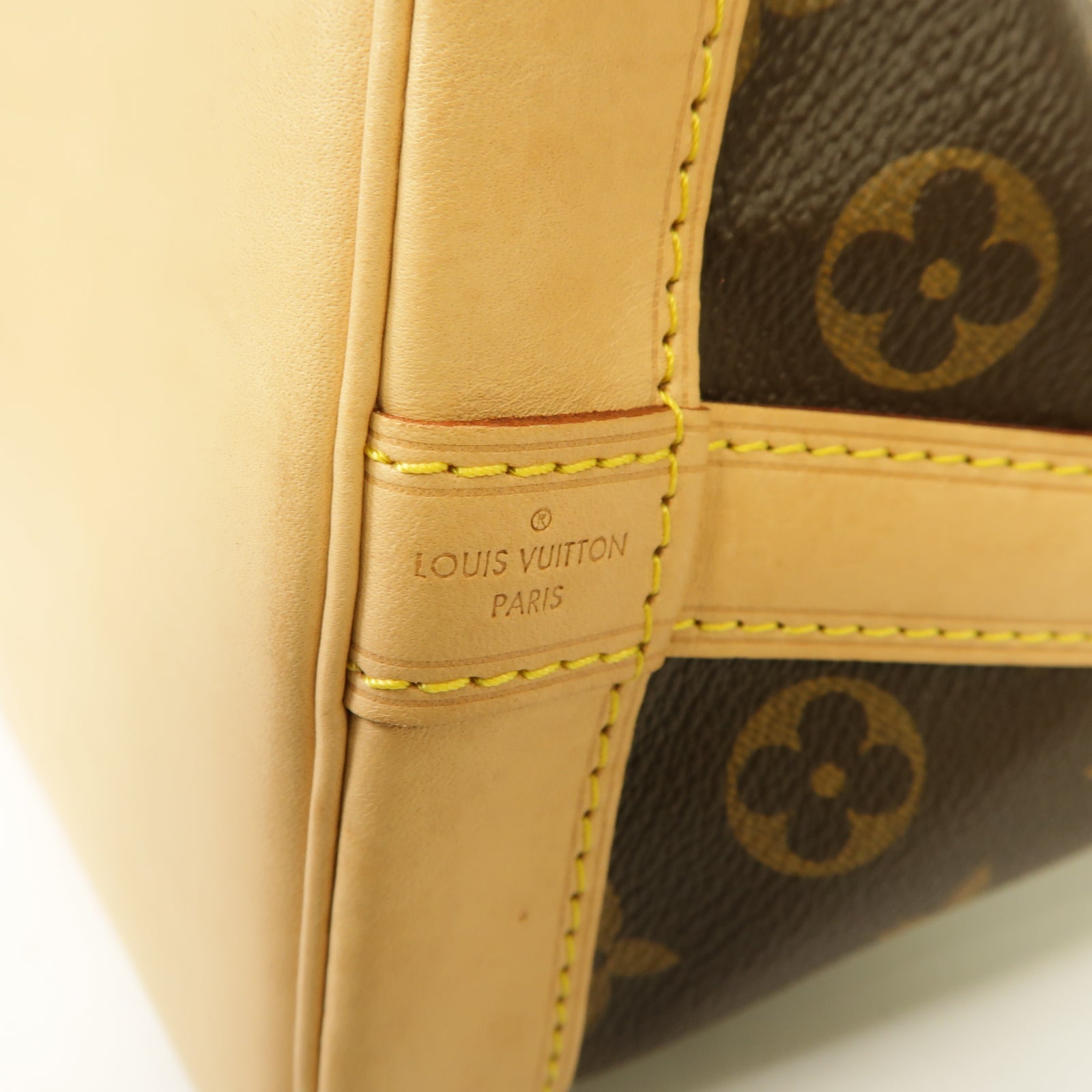 LOUIS VUITTON Monogram Noe BB金扣肩背袋啡色