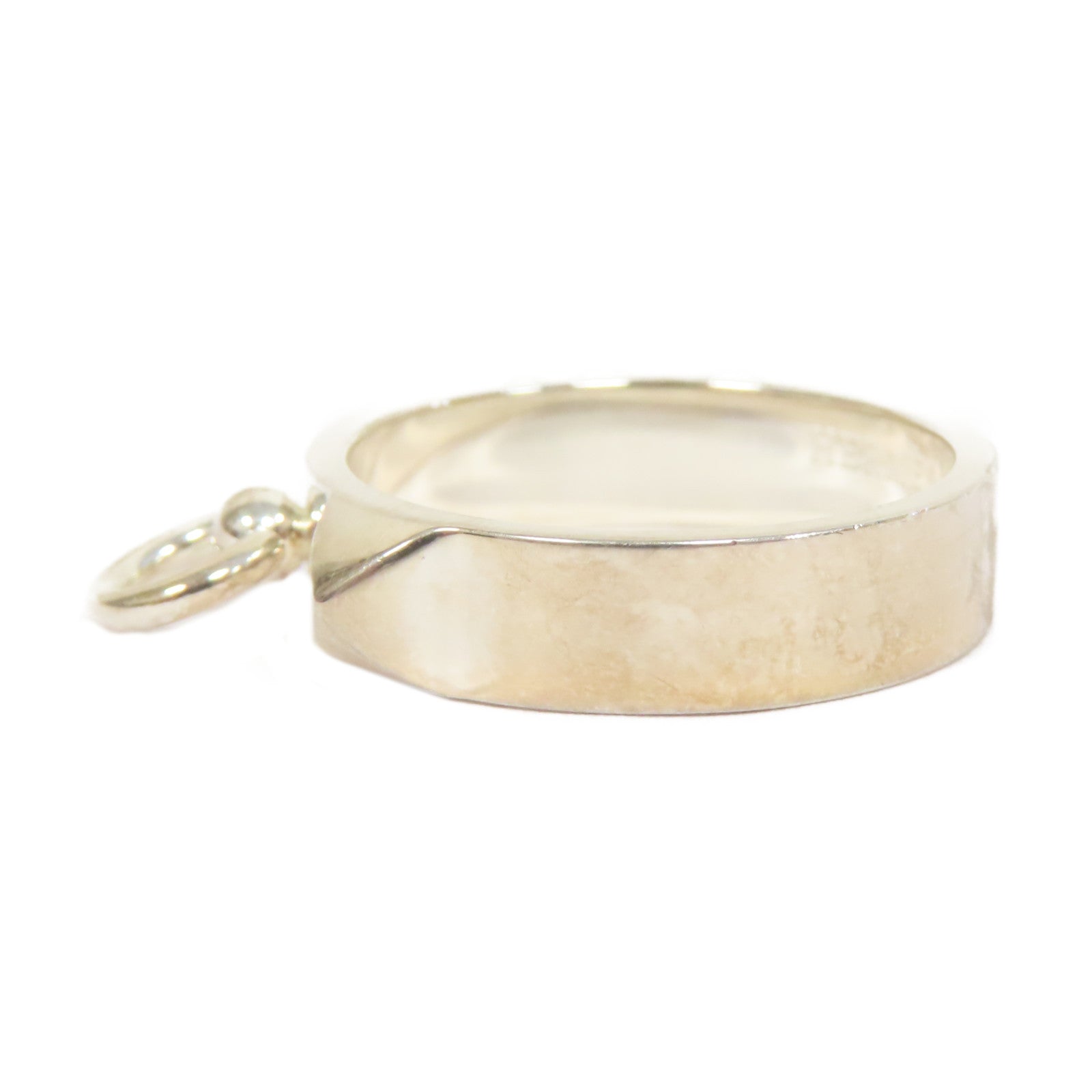 HERMES 925純銀Collier De Chien Ring戒指US#7.25銀色