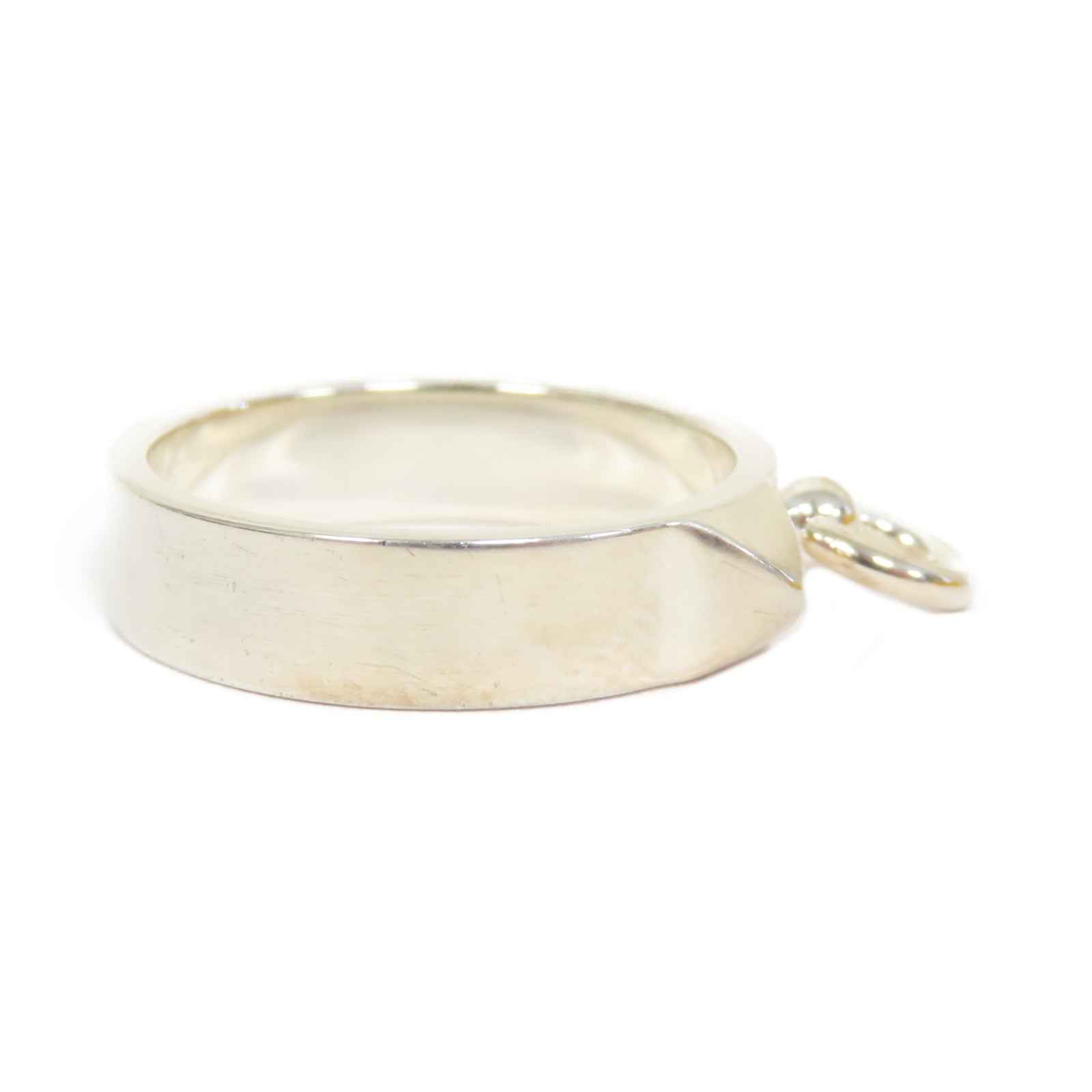 HERMES 925純銀Collier De Chien Ring戒指US#7.25銀色