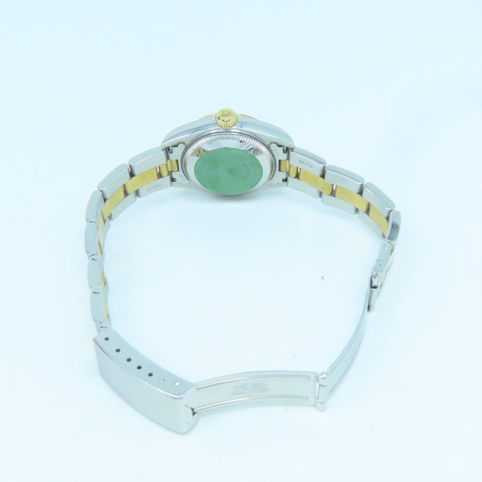 ROLEX 18K黃金/不鏽鋼Datejust手錶#15.75cm