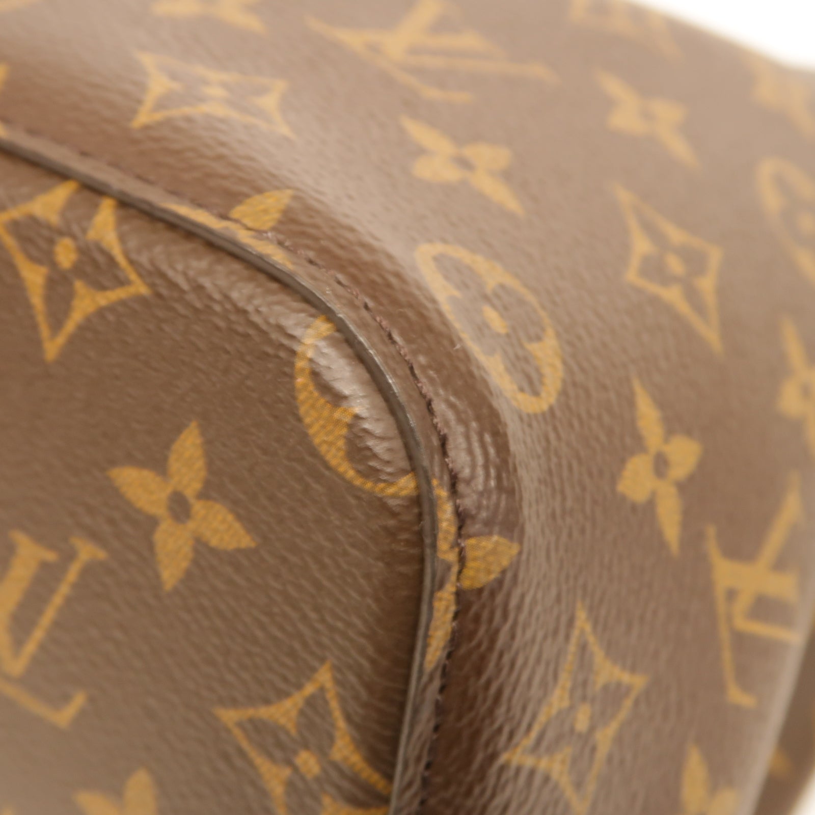 LOUIS VUITTON Monogram Neo Noe MM金扣肩背袋啡色