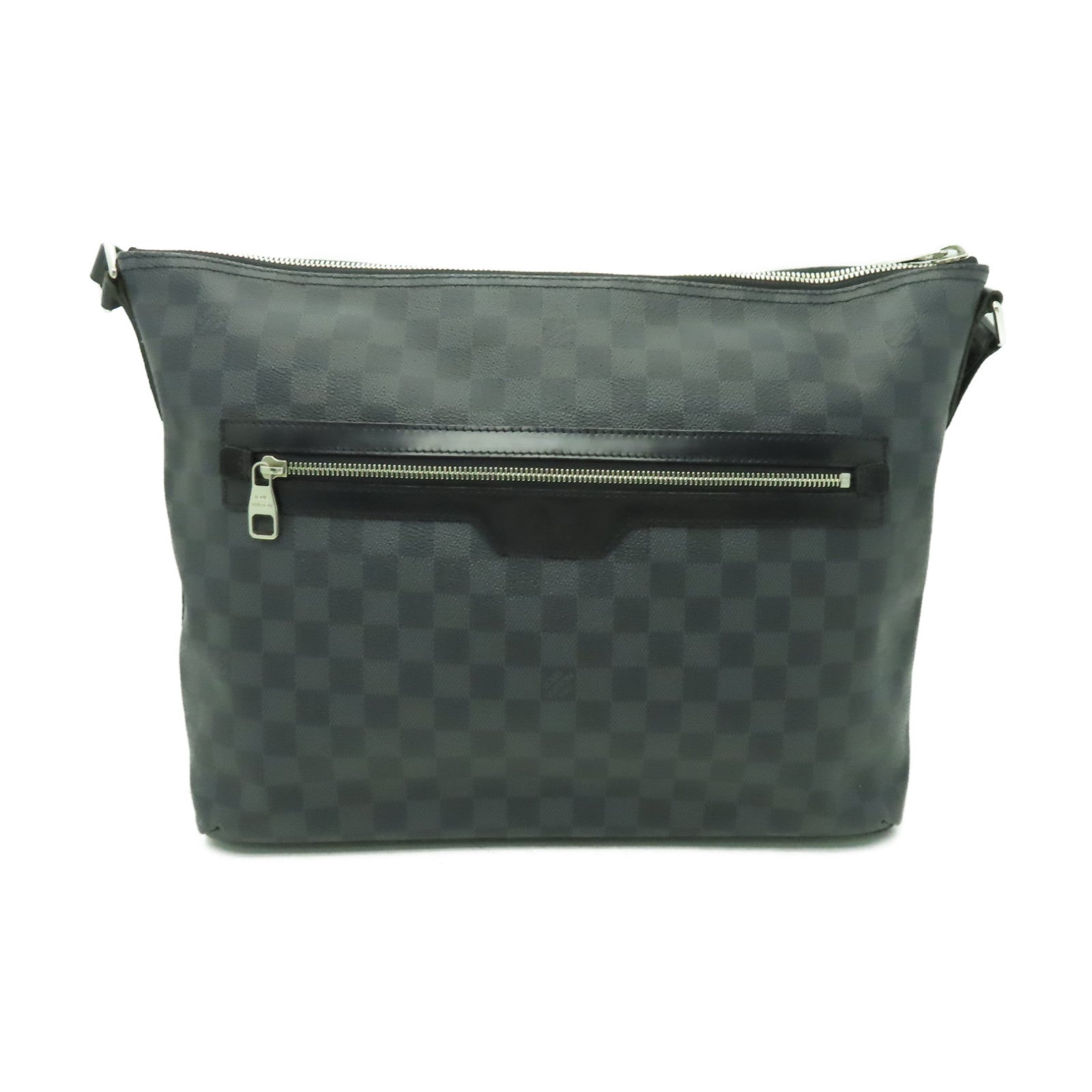 LOUIS VUITTON Damier Graphite Mick MM肩背袋黑色