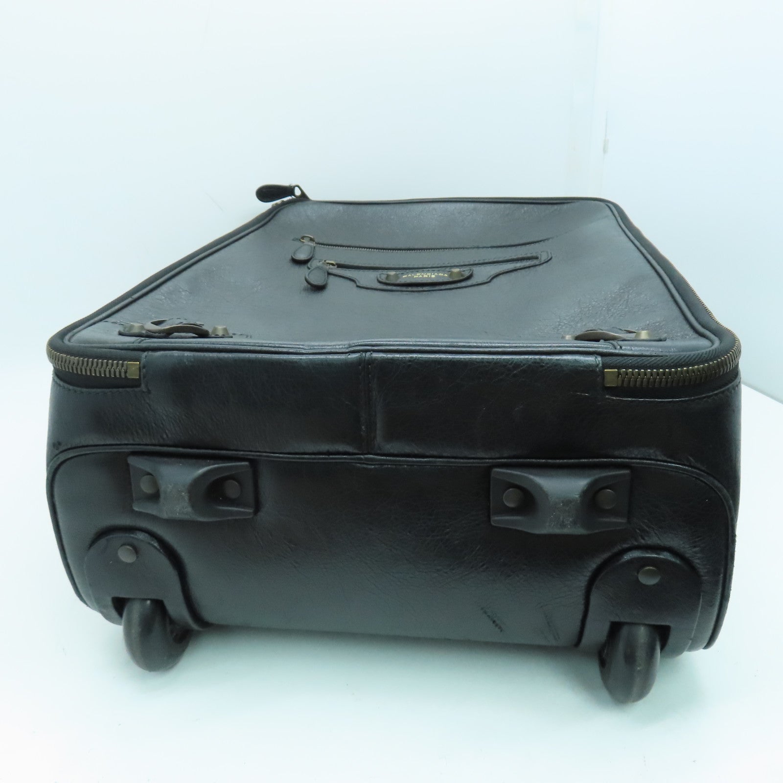 BALENCIAGA 【激減優惠】牛皮皮革Luggage行李箱黑色