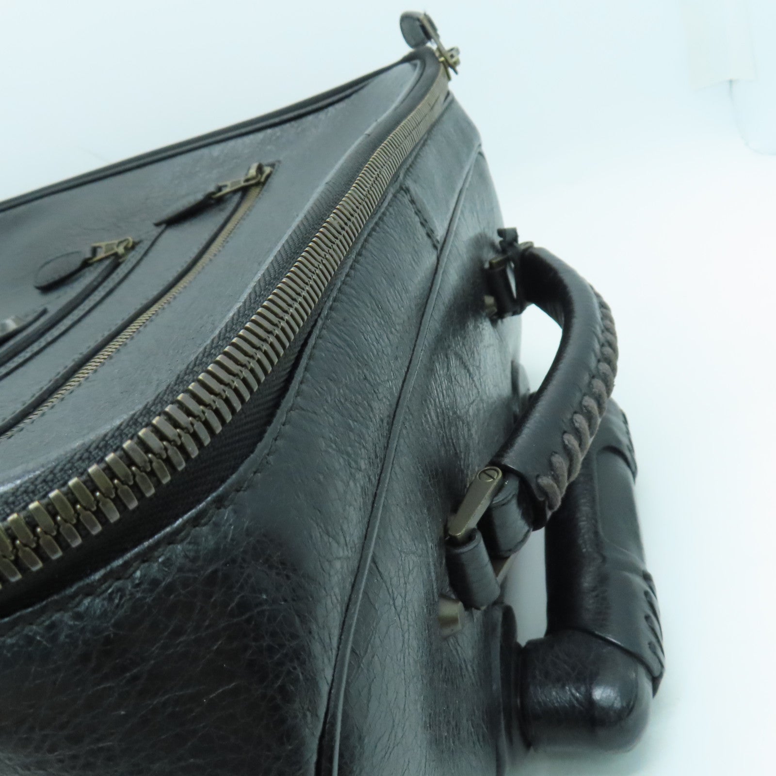 BALENCIAGA 【激減優惠】牛皮皮革Luggage行李箱黑色