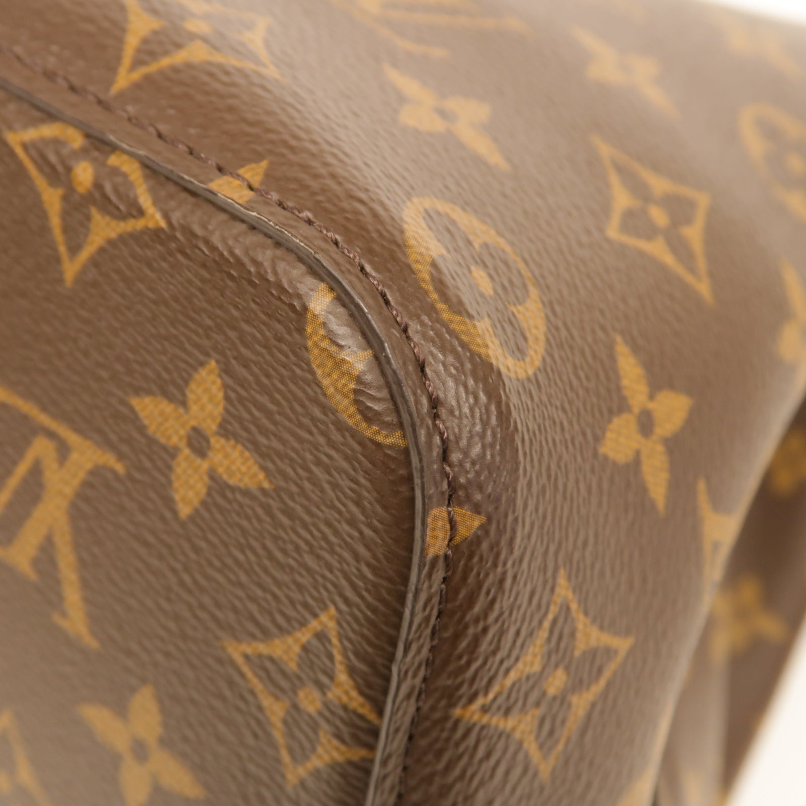 LOUIS VUITTON Monogram Neo Noe MM金扣肩背袋啡色
