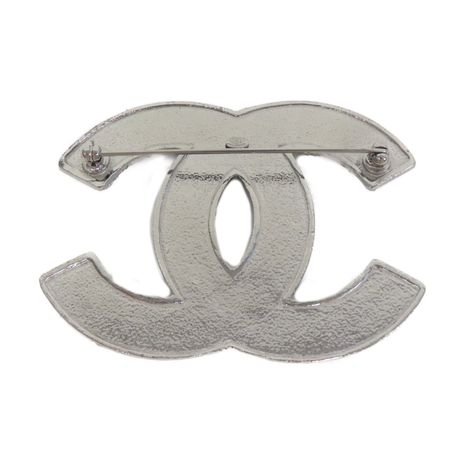 CHANEL 金屬Brooch胸針銀色