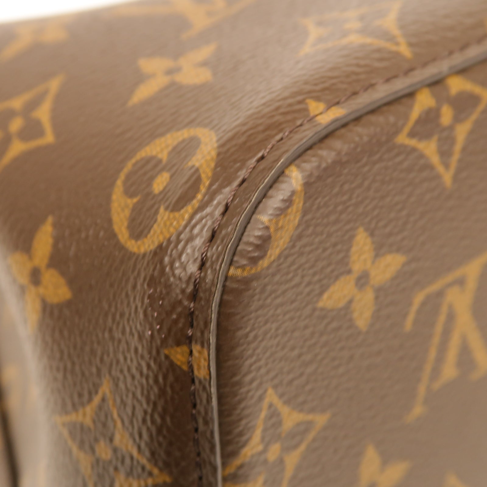 LOUIS VUITTON Monogram Neo Noe MM金扣肩背袋啡色
