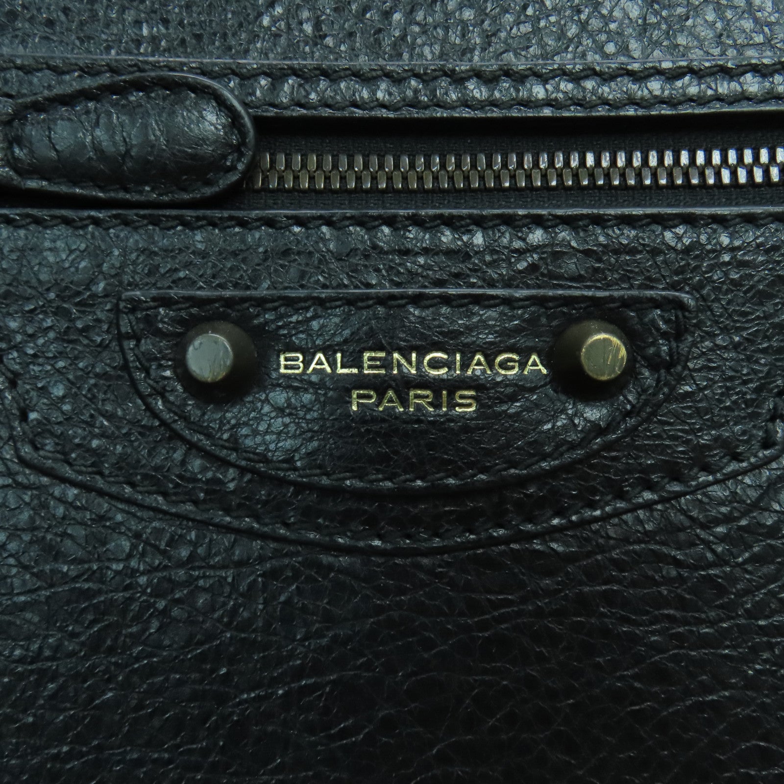 BALENCIAGA 【激減優惠】牛皮皮革Luggage行李箱黑色