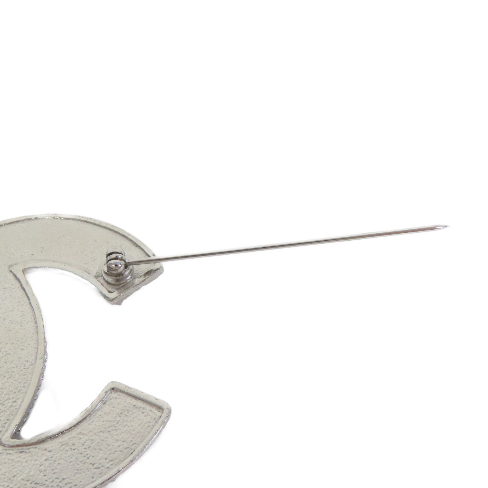 CHANEL 金屬Brooch胸針銀色
