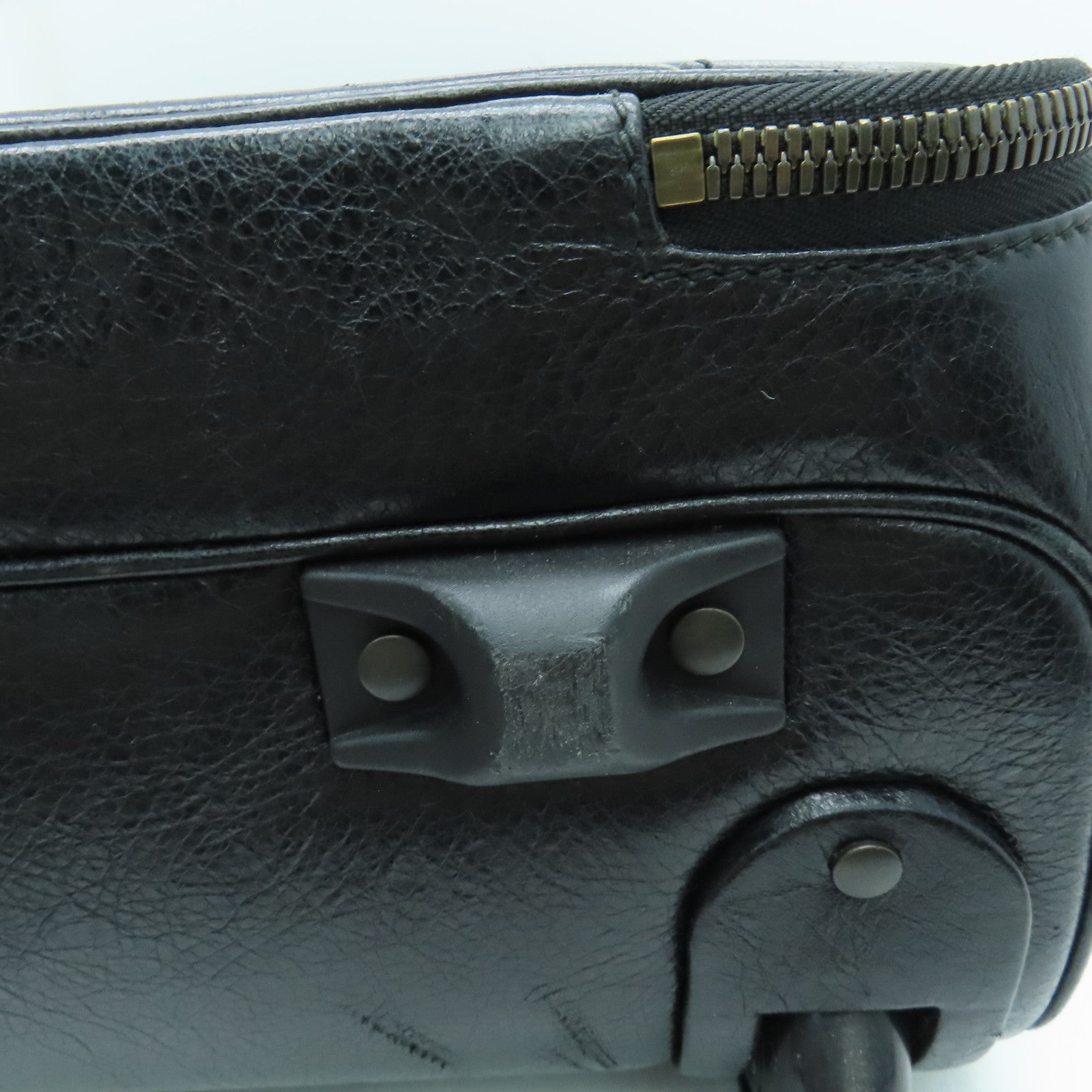 BALENCIAGA 【激減優惠】牛皮皮革Luggage行李箱黑色