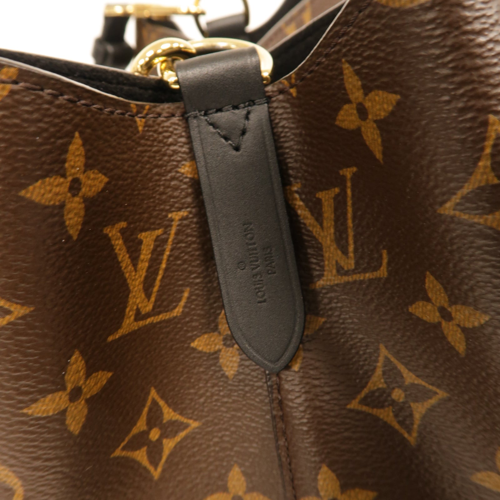 LOUIS VUITTON Monogram Neo Noe MM金扣肩背袋啡色