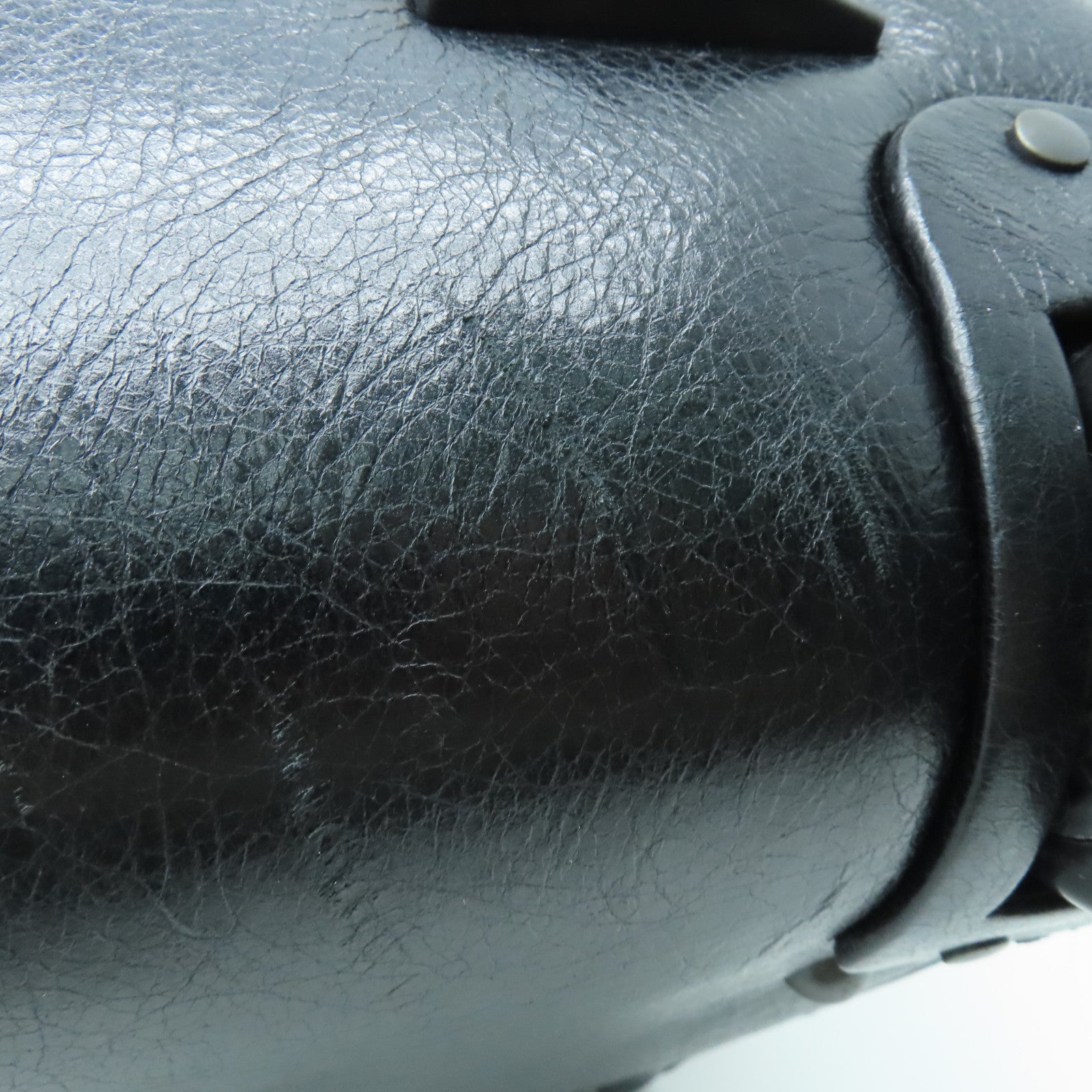 BALENCIAGA 【激減優惠】牛皮皮革Luggage行李箱黑色