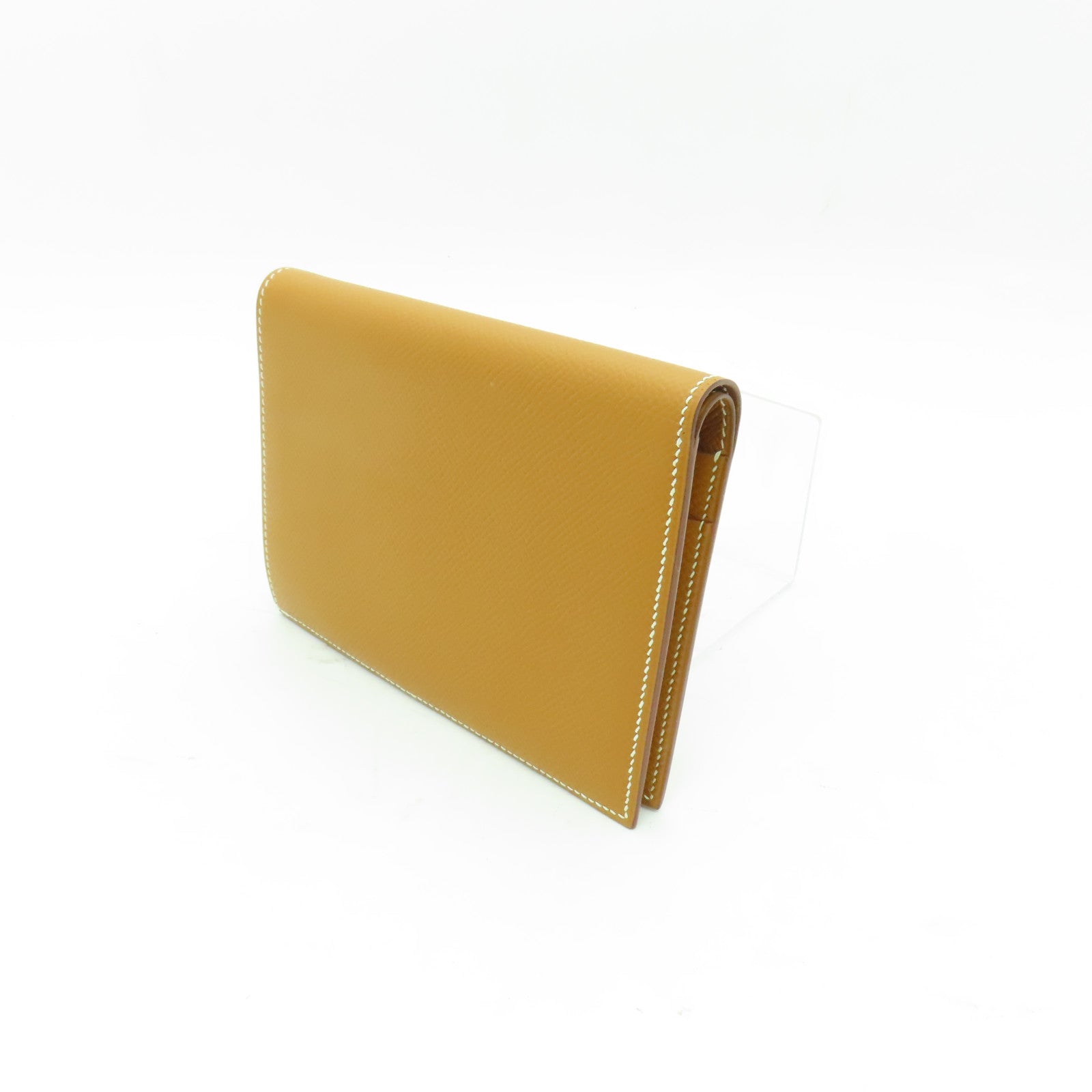 HERMES Epsom皮革Case卡片套啡色