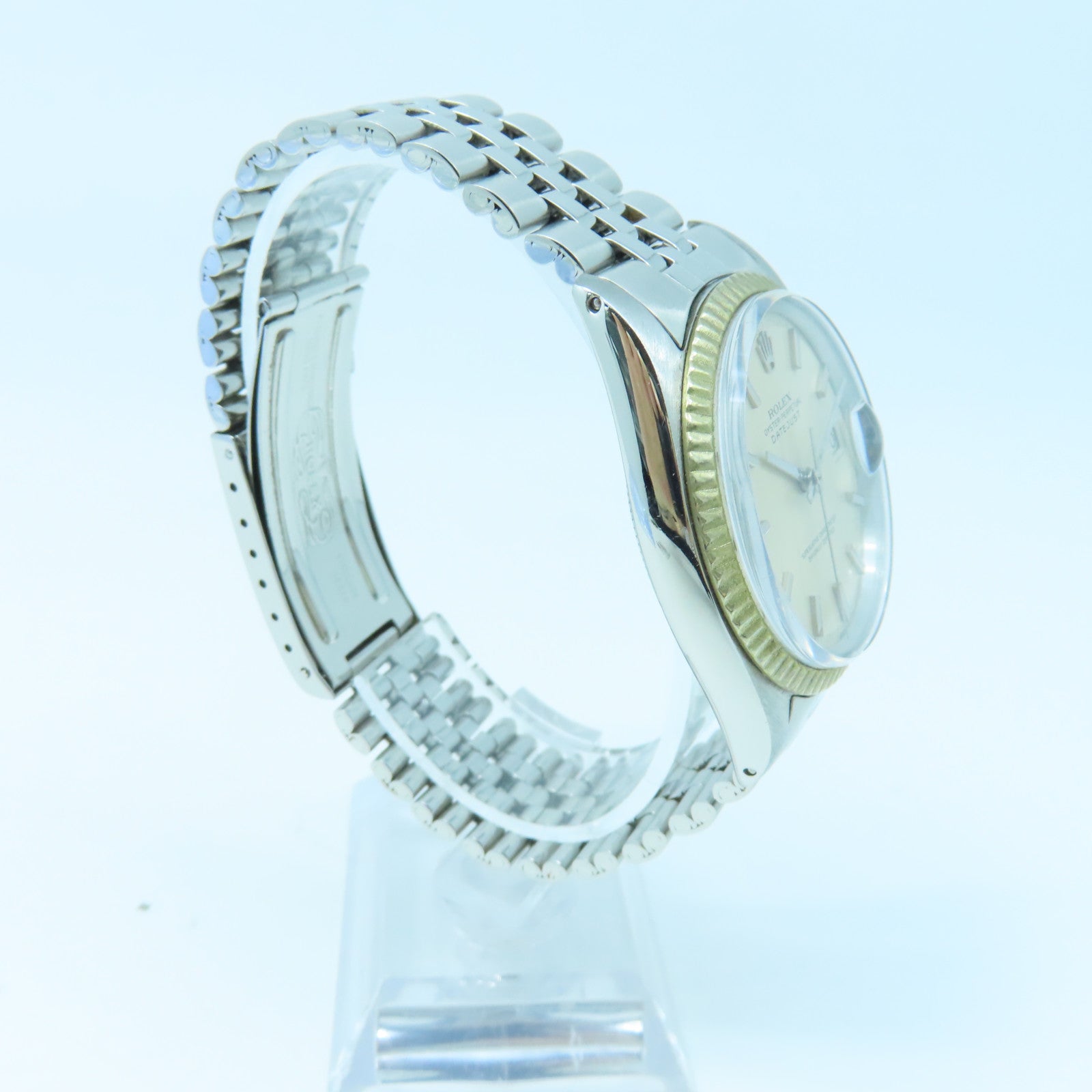 ROLEX Datejust 36mm 18K黄金/不锈钢手表自动机芯白色
