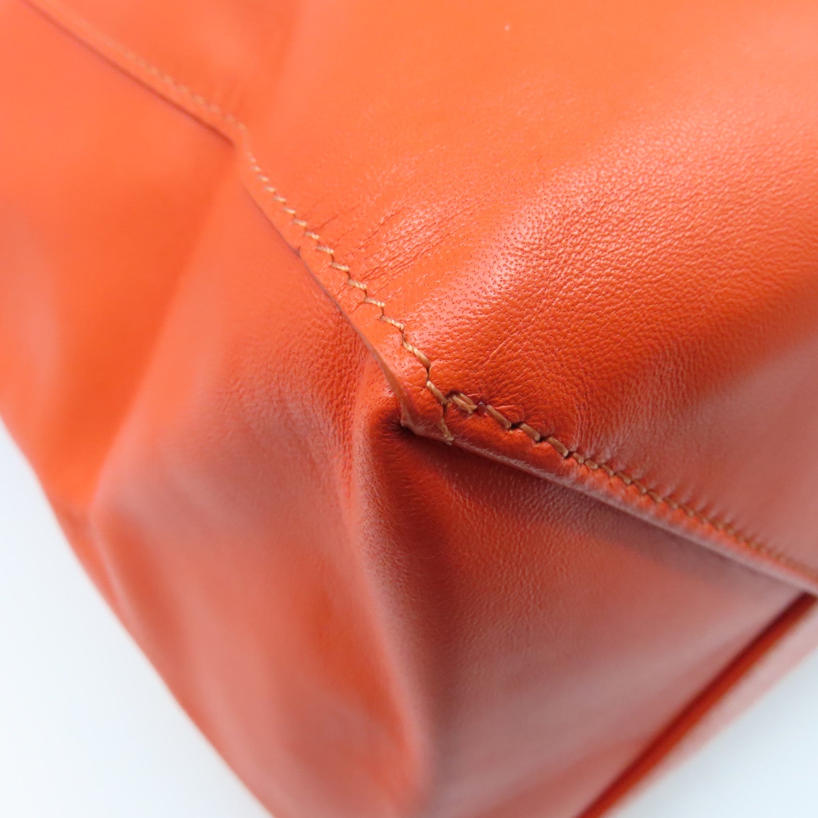 CELINE 羊皮皮革Tote Bag手挽袋粉紅色橙色