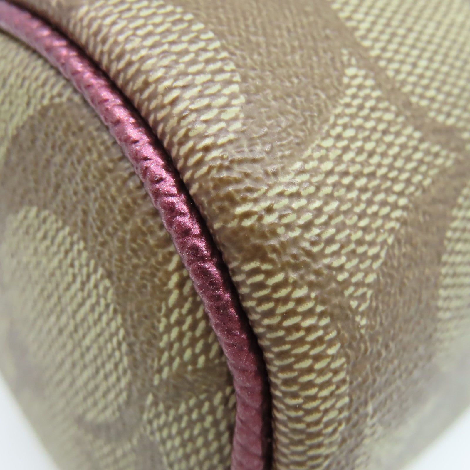 COACH 塗層帆布Pouch Set手拿包啡色