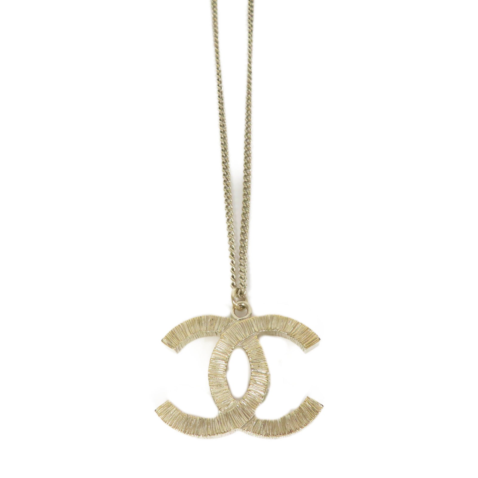 CHANEL 金屬Necklace項鍊金色
