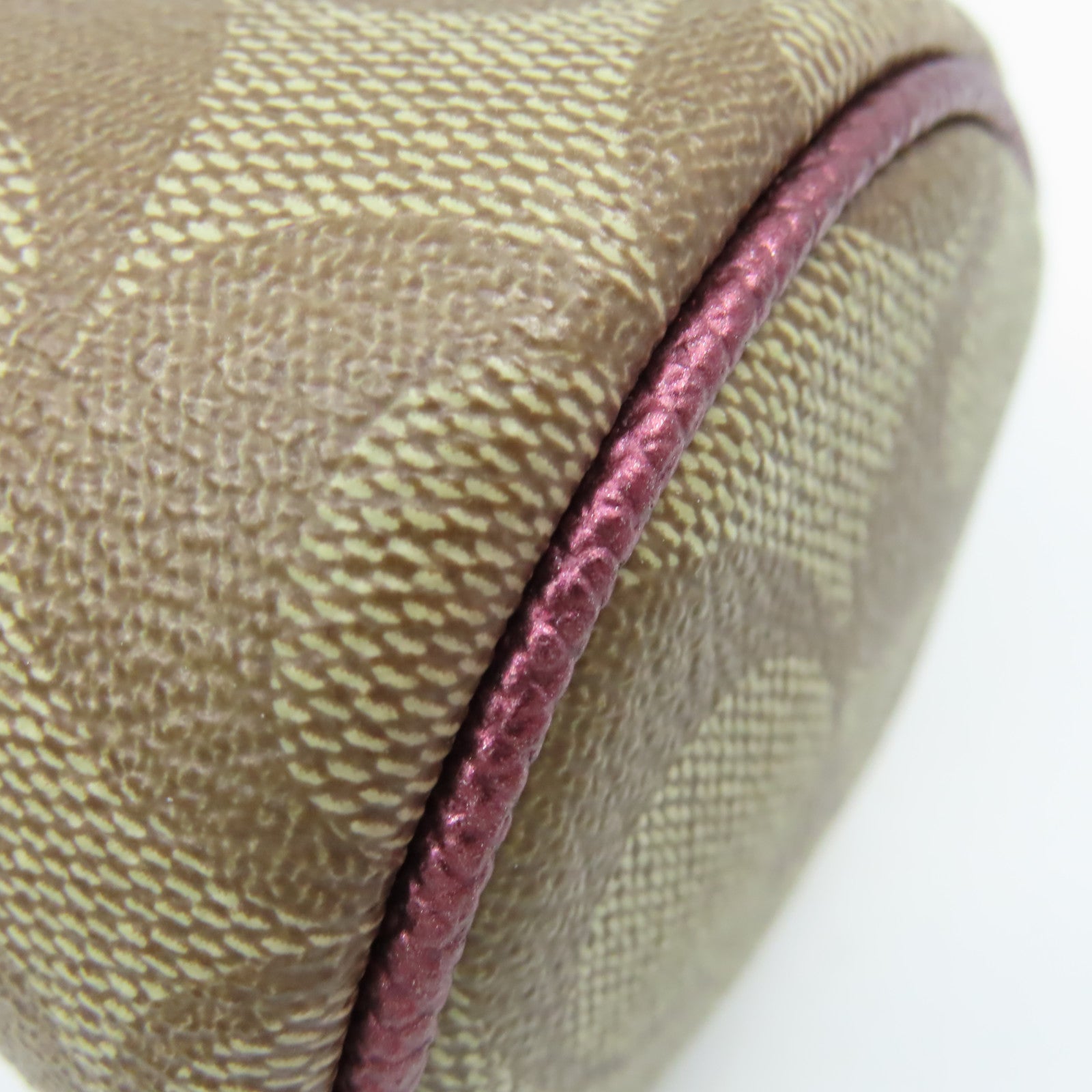 COACH 塗層帆布Pouch Set手拿包啡色