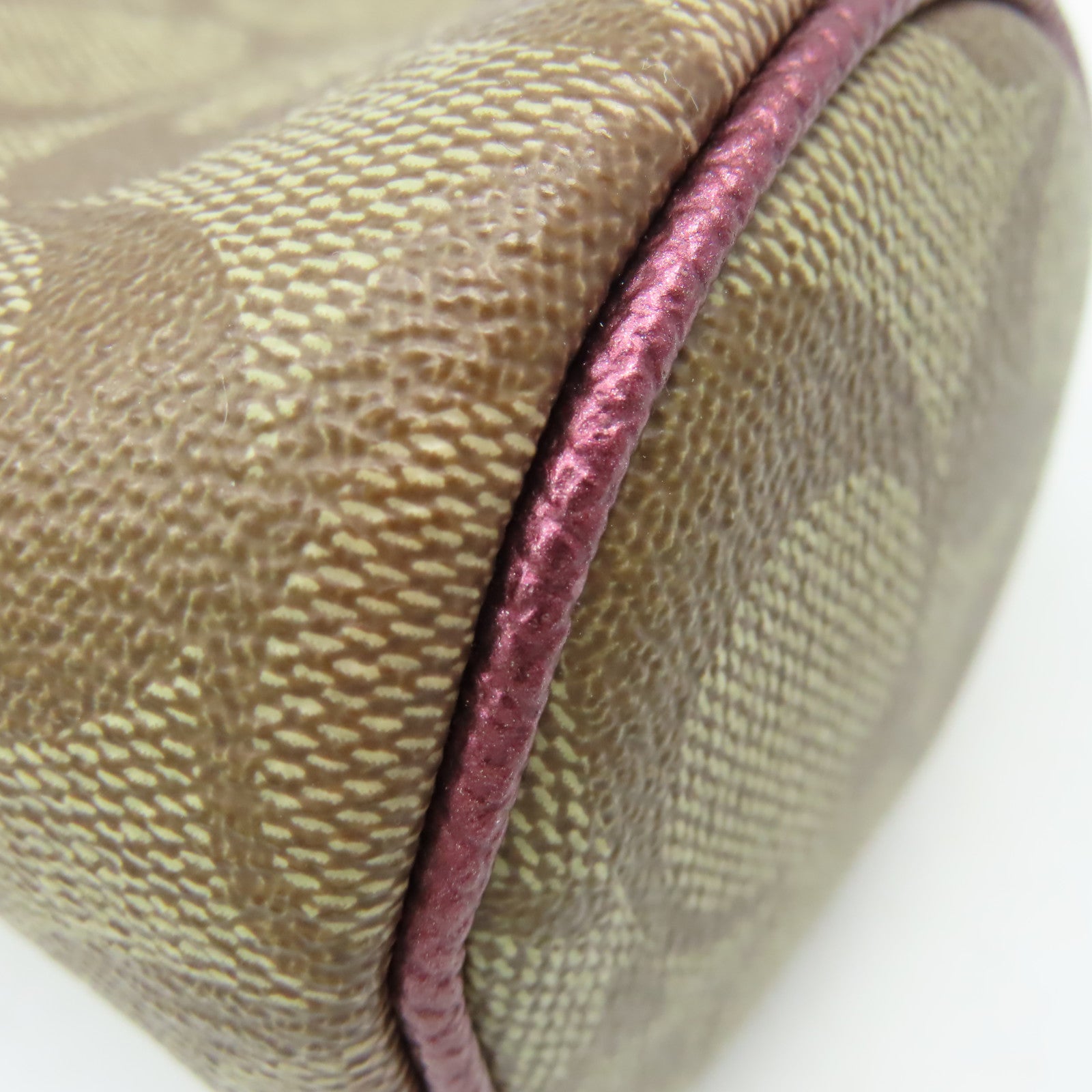 COACH 塗層帆布Pouch Set手拿包啡色