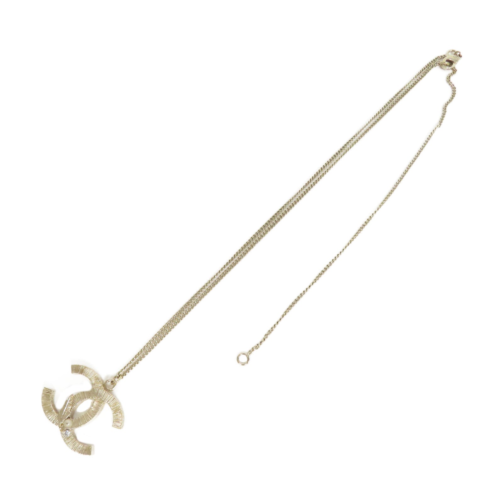 CHANEL 金屬Necklace項鍊金色