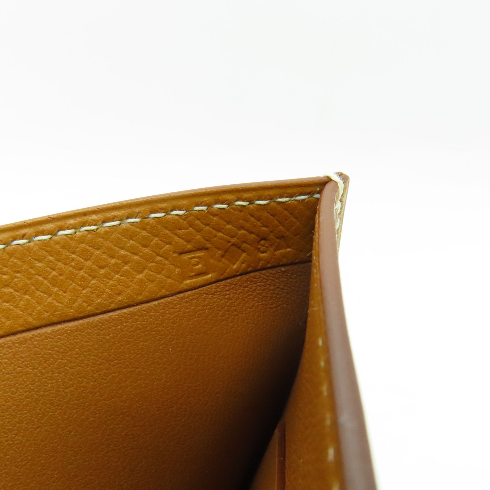HERMES Epsom皮革Case卡片套啡色