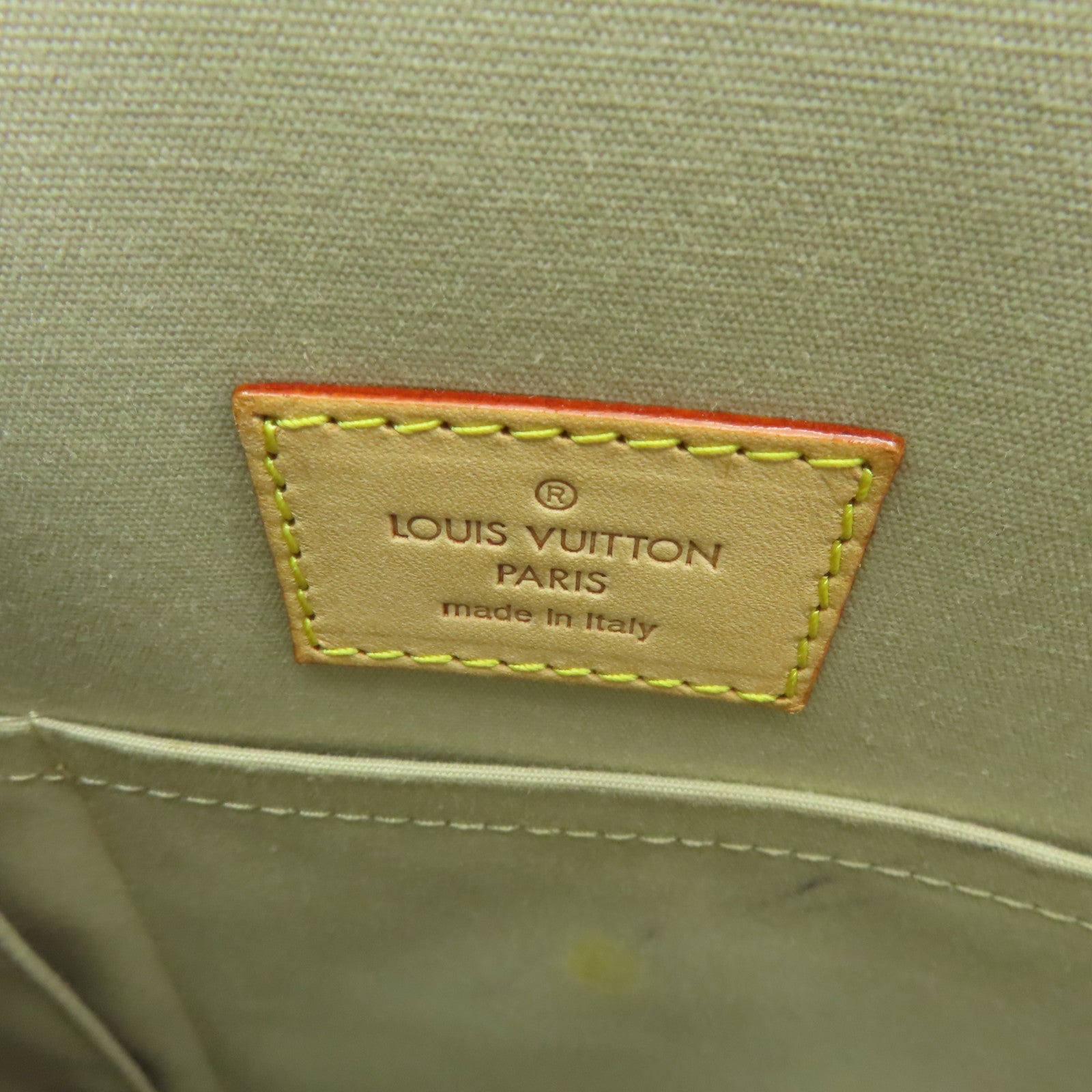 LOUIS VUITTON Monogram Miroir Sac Plat Gold金扣手挽袋金色