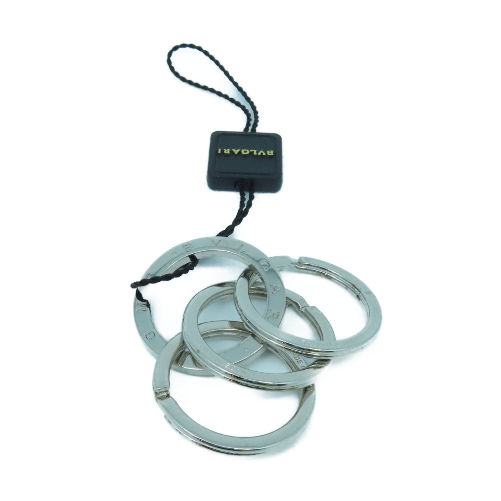 BVLGARI 金屬Key Ring鎖匙扣銀色