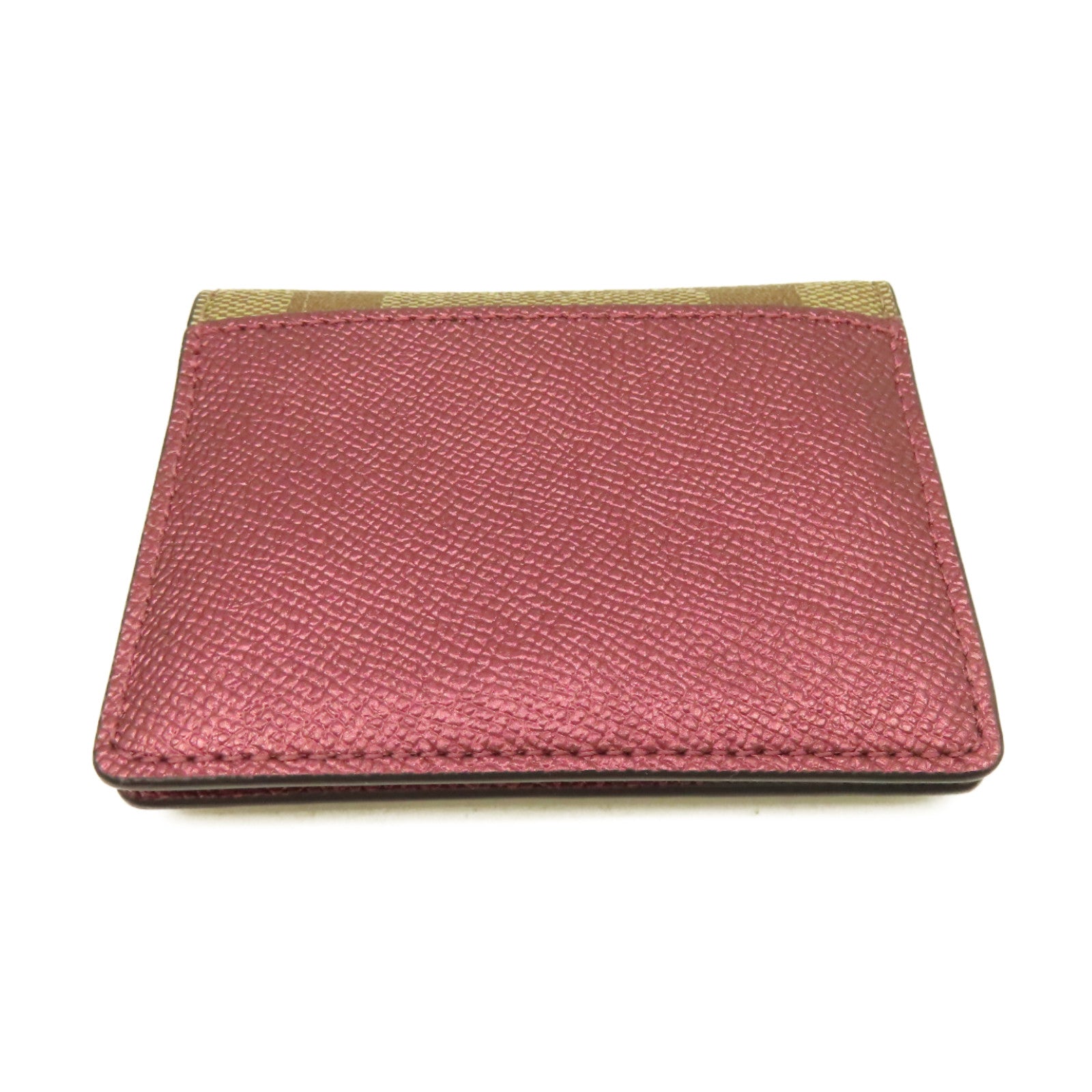 COACH 塗層帆布Pouch Set手拿包啡色