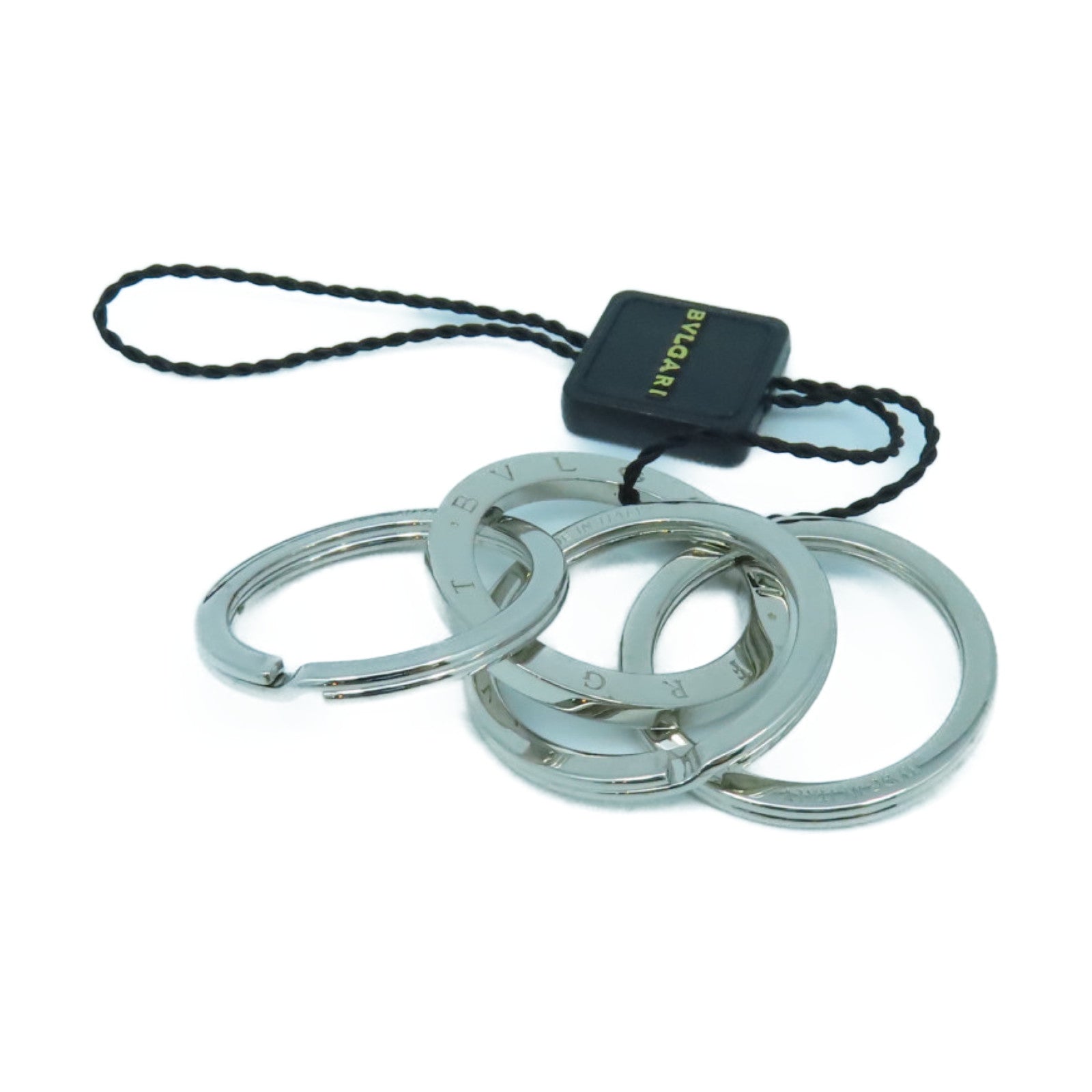 BVLGARI 金屬Key Ring鎖匙扣銀色