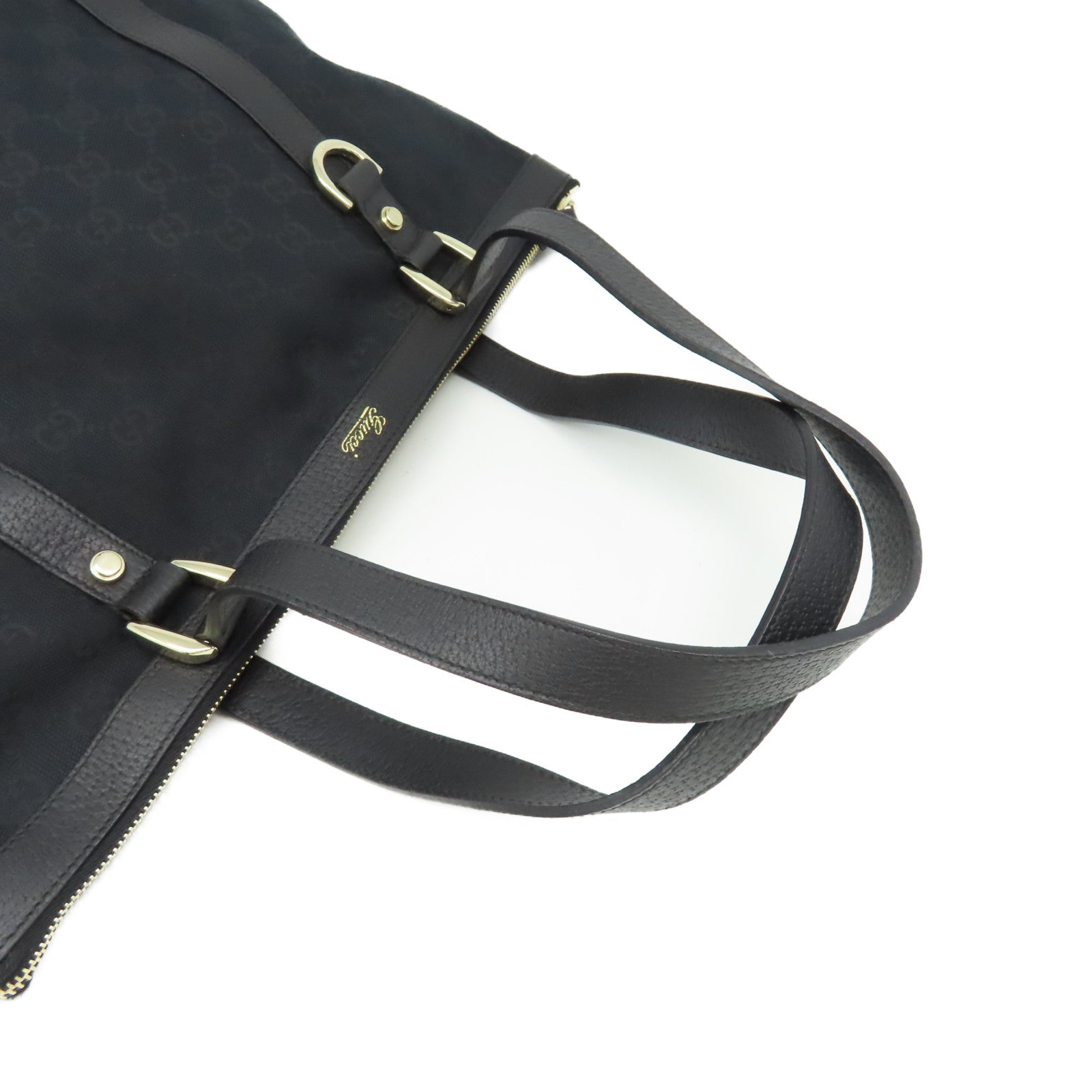 GUCCI GG帆布Hand Bag手挽袋黑色