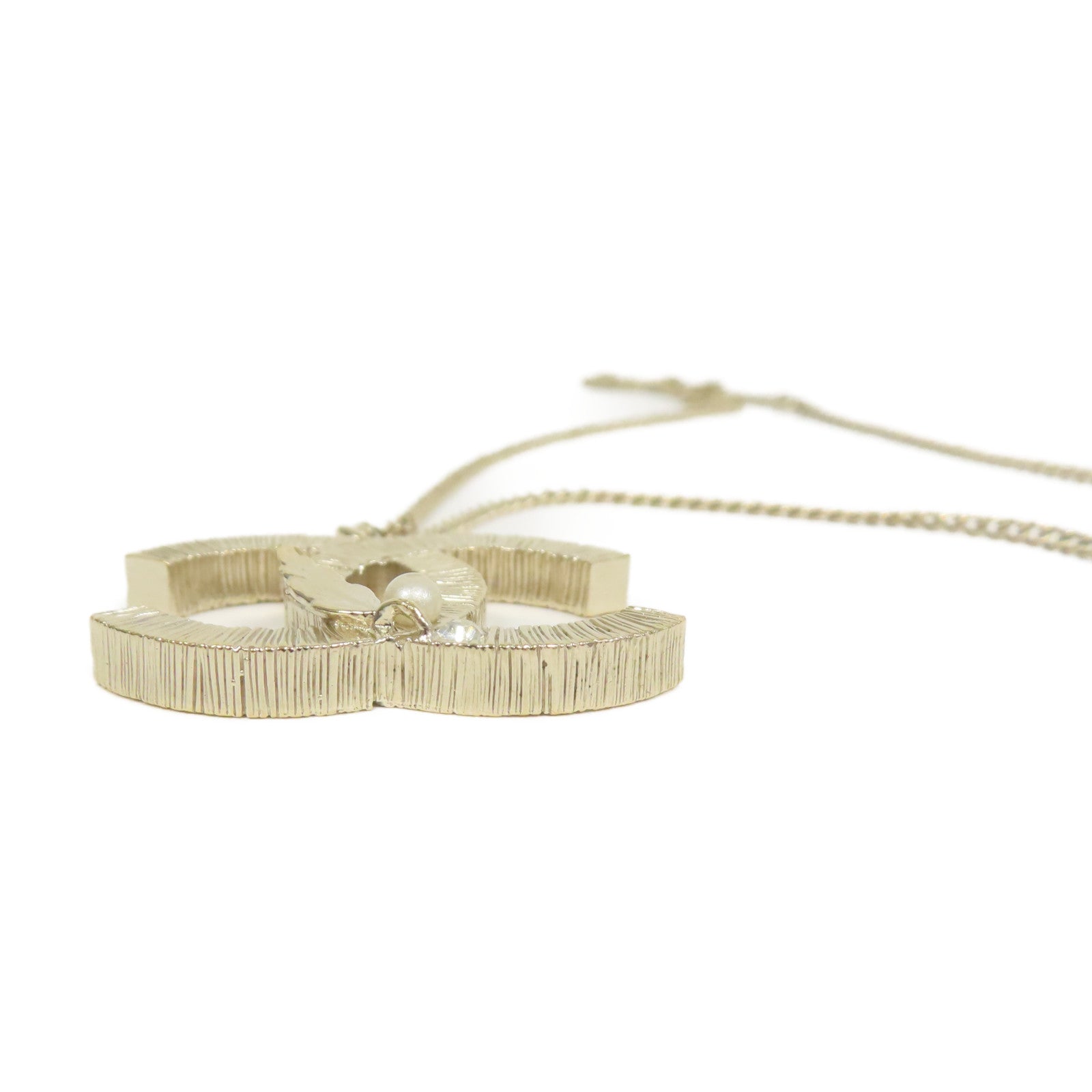 CHANEL 金屬Necklace項鍊金色