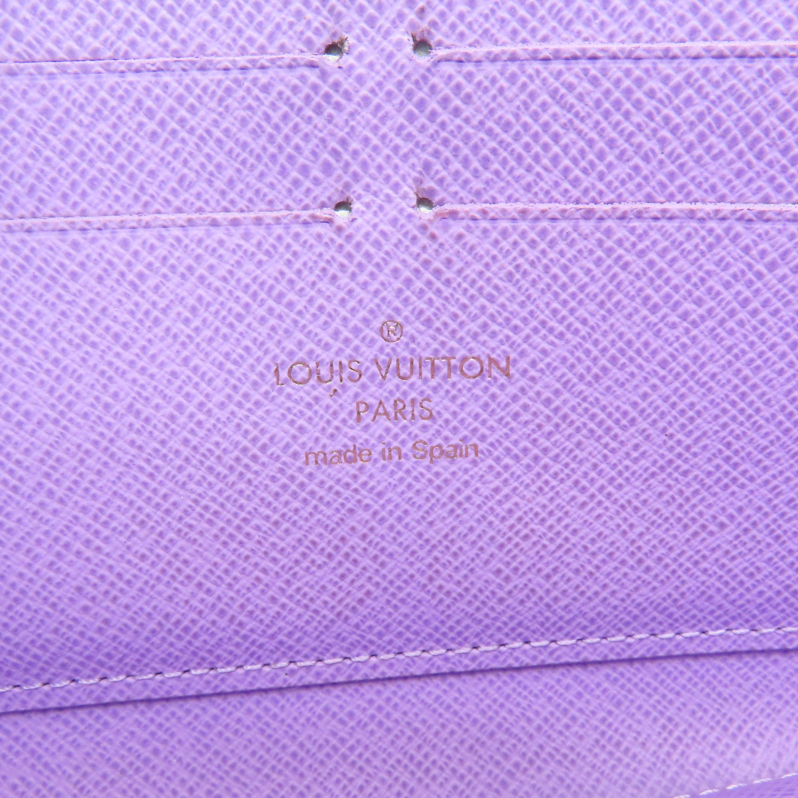 LOUIS VUITTON Damier Zippy Wallet金扣長錢包啡色