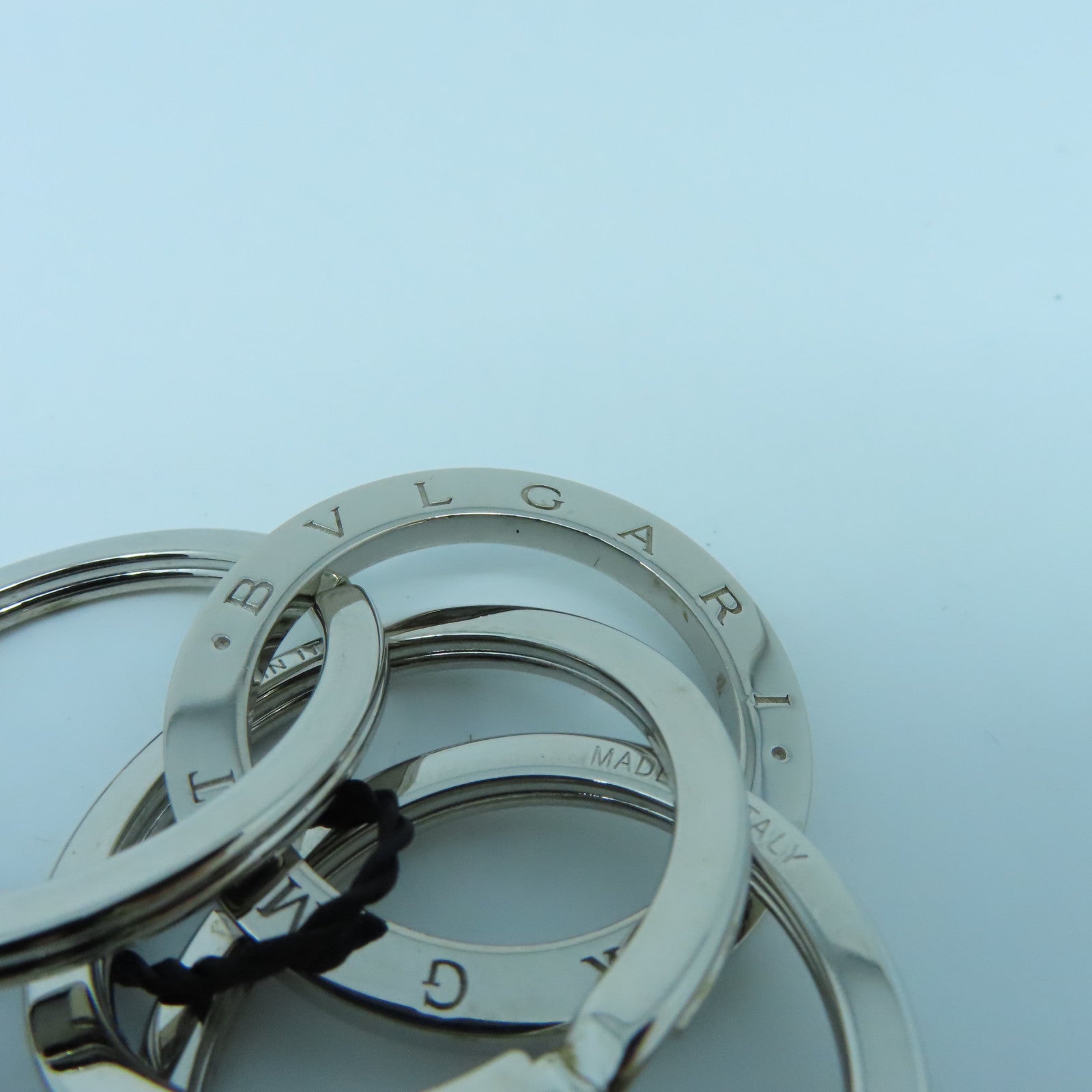 BVLGARI 金屬Key Ring鎖匙扣銀色