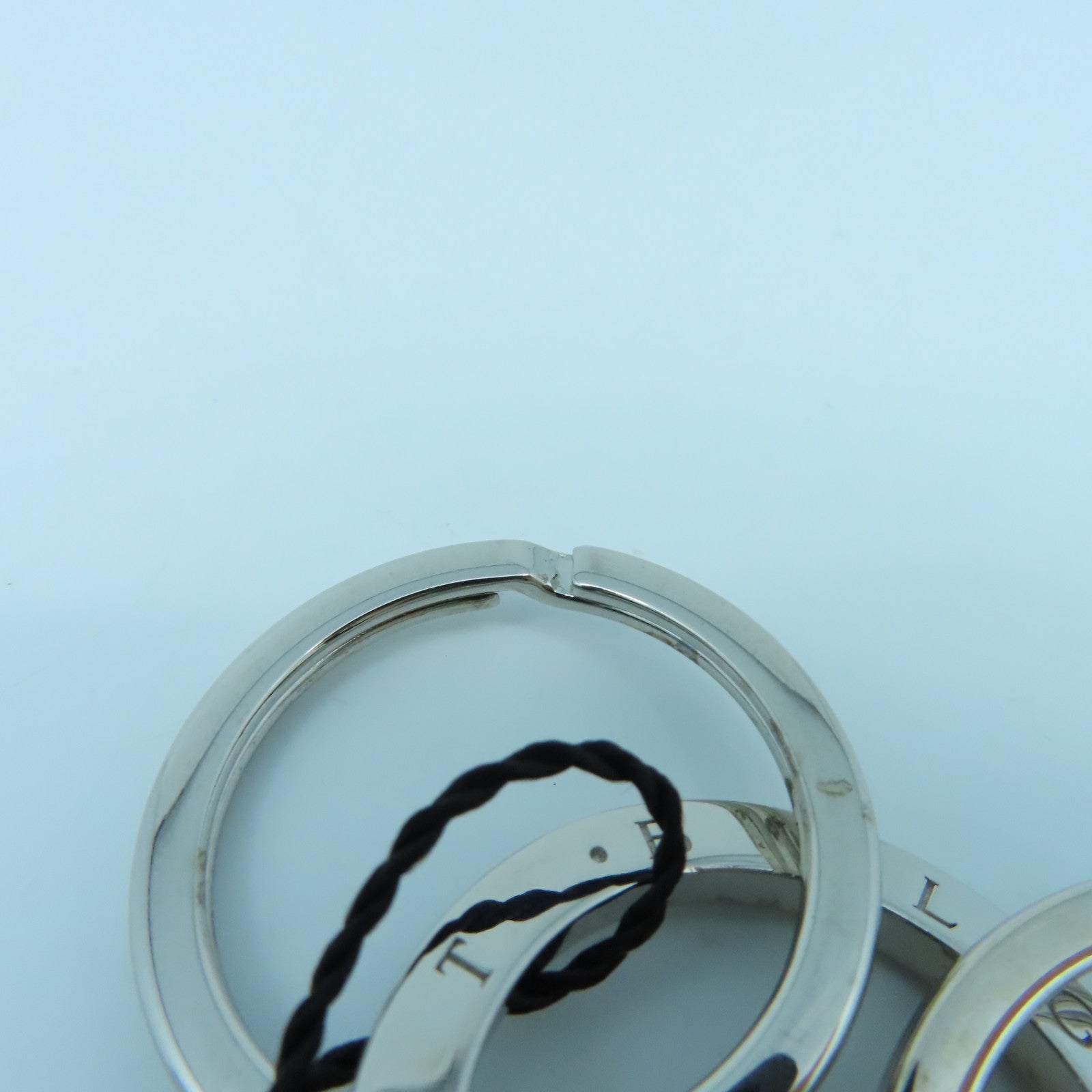 BVLGARI 金屬Key Ring鎖匙扣銀色
