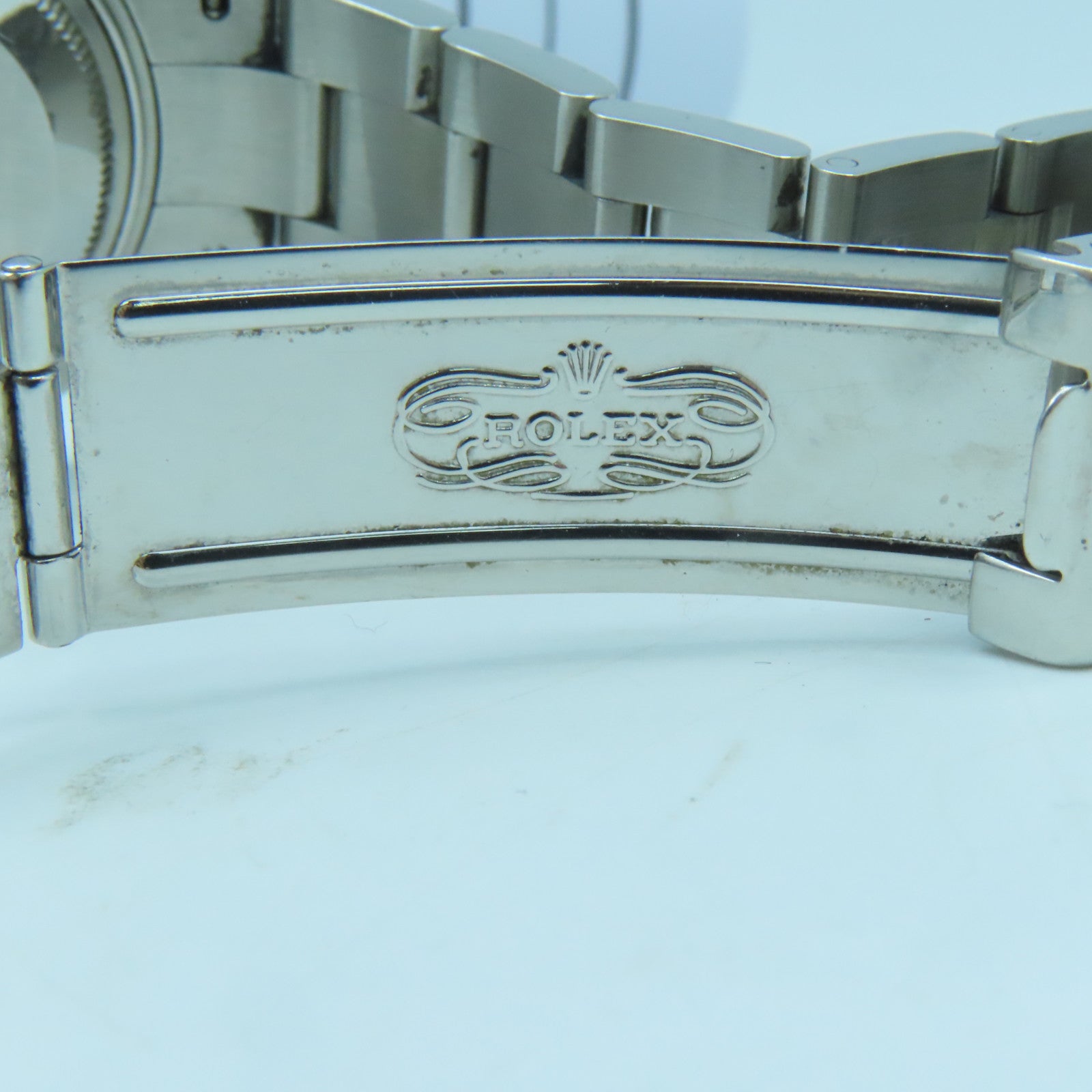 ROLEX Yacht Master 18K白金/不鏽鋼手錶自動機芯銀色
